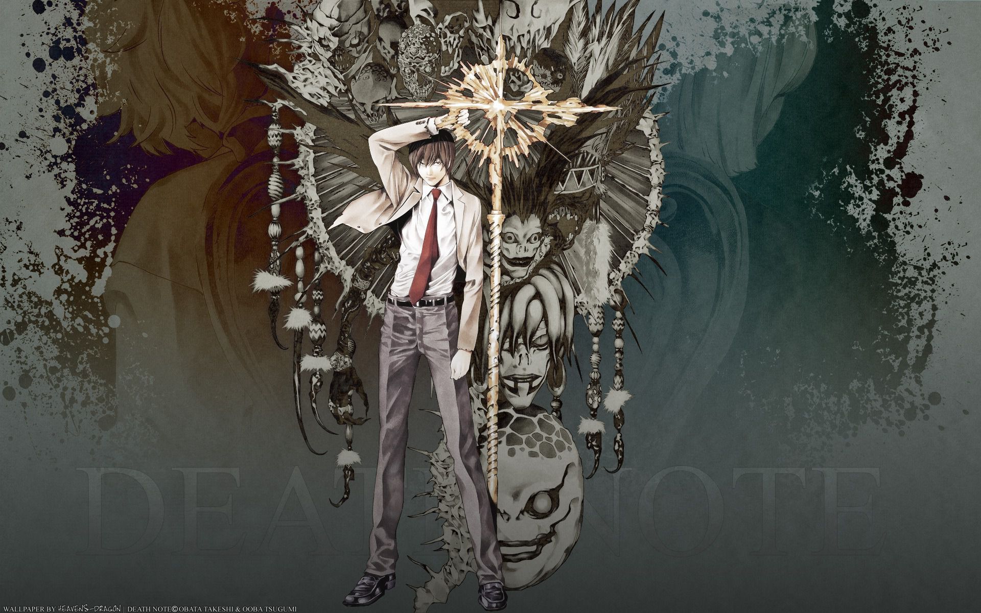 Descarga gratuita de fondo de pantalla para móvil de Death Note, Animado.
