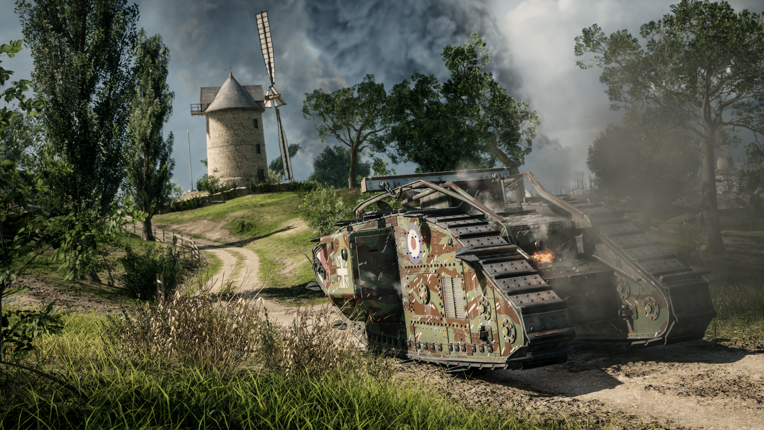 Baixe gratuitamente a imagem Campo De Batalha, Tanque, Videogame, Battlefield 1 na área de trabalho do seu PC