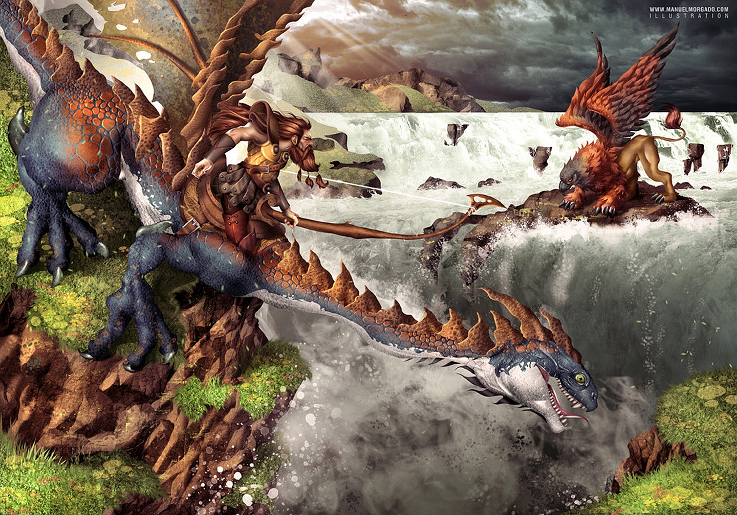 Handy-Wallpaper Fantasie, Drachen kostenlos herunterladen.