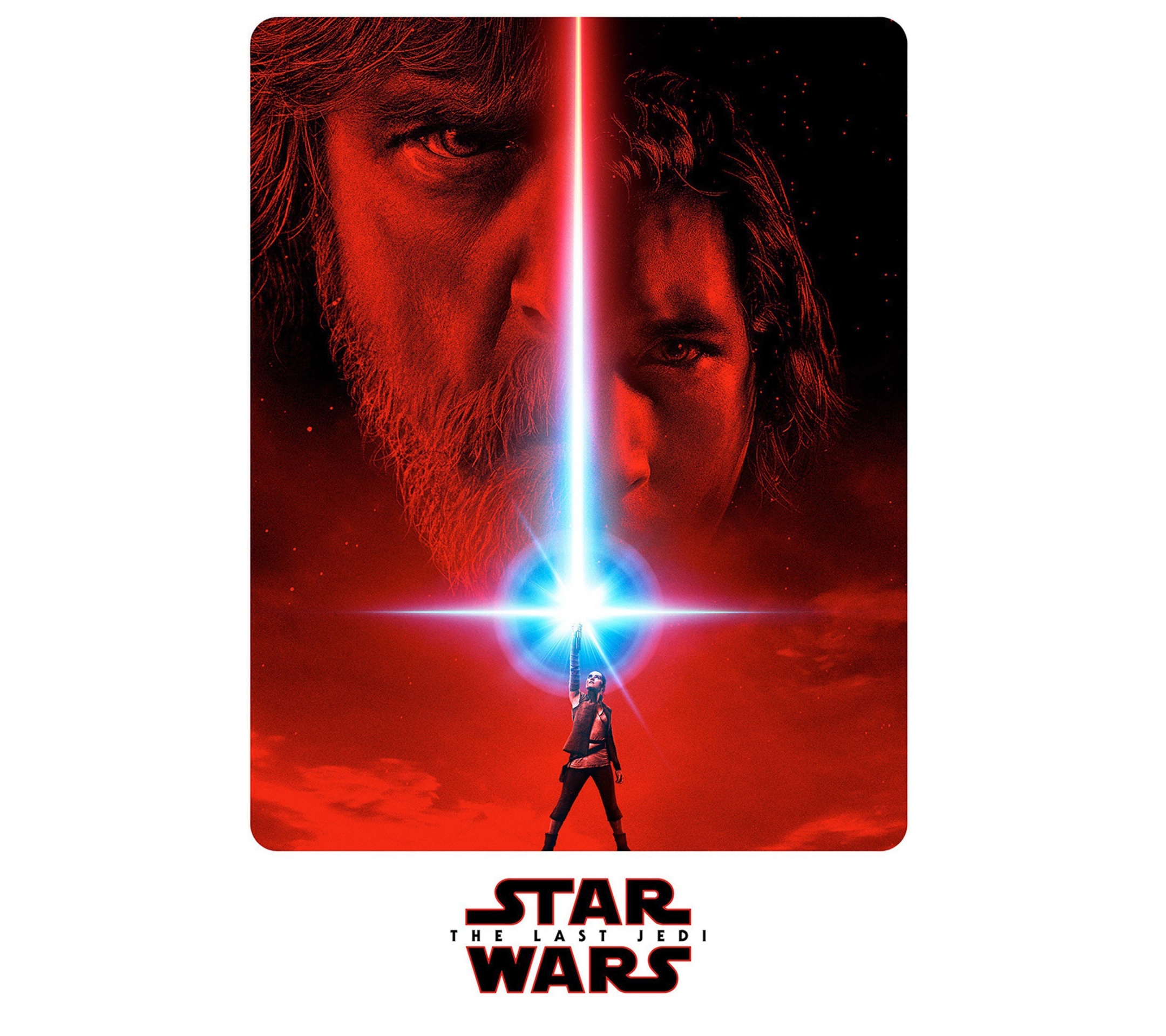 Free download wallpaper Star Wars, Movie, Luke Skywalker, Daisy Ridley, Rey (Star Wars), Mark Hamill, Kylo Ren, Adam Driver, Star Wars: The Last Jedi on your PC desktop