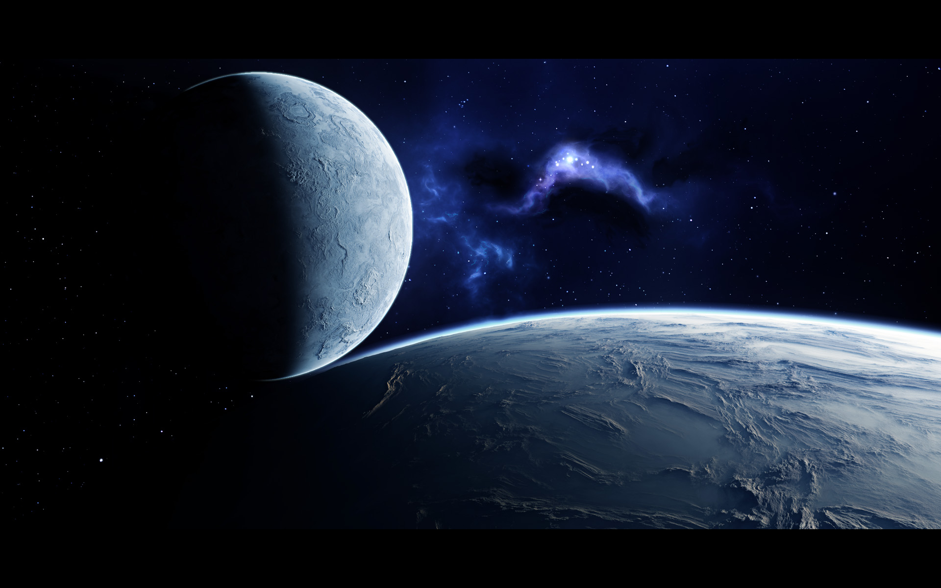 Handy-Wallpaper Planeten, Science Fiction kostenlos herunterladen.