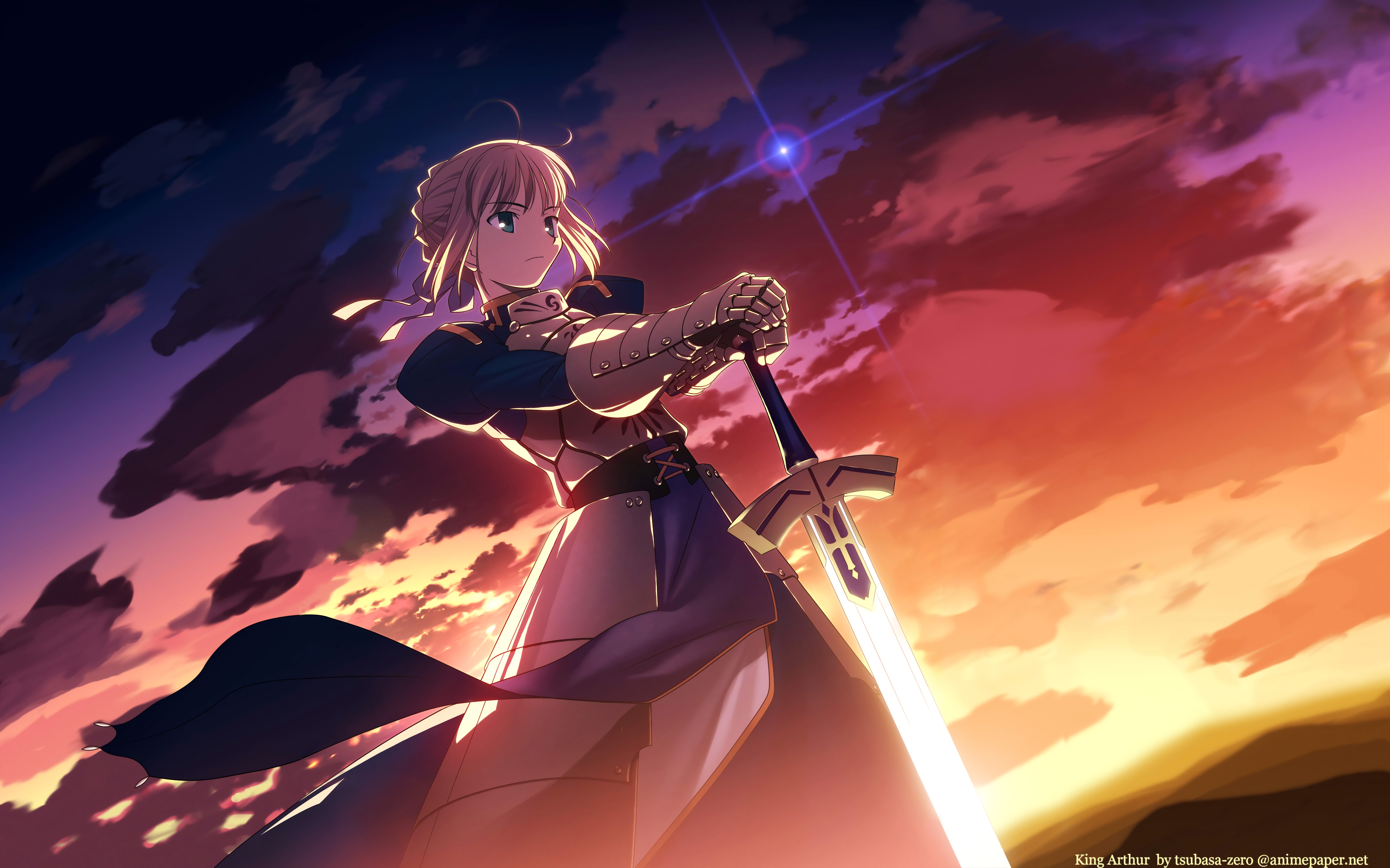 Laden Sie das Animes, Säbel (Fate Serie), Fate/stay Night, Schicksalsserie-Bild kostenlos auf Ihren PC-Desktop herunter