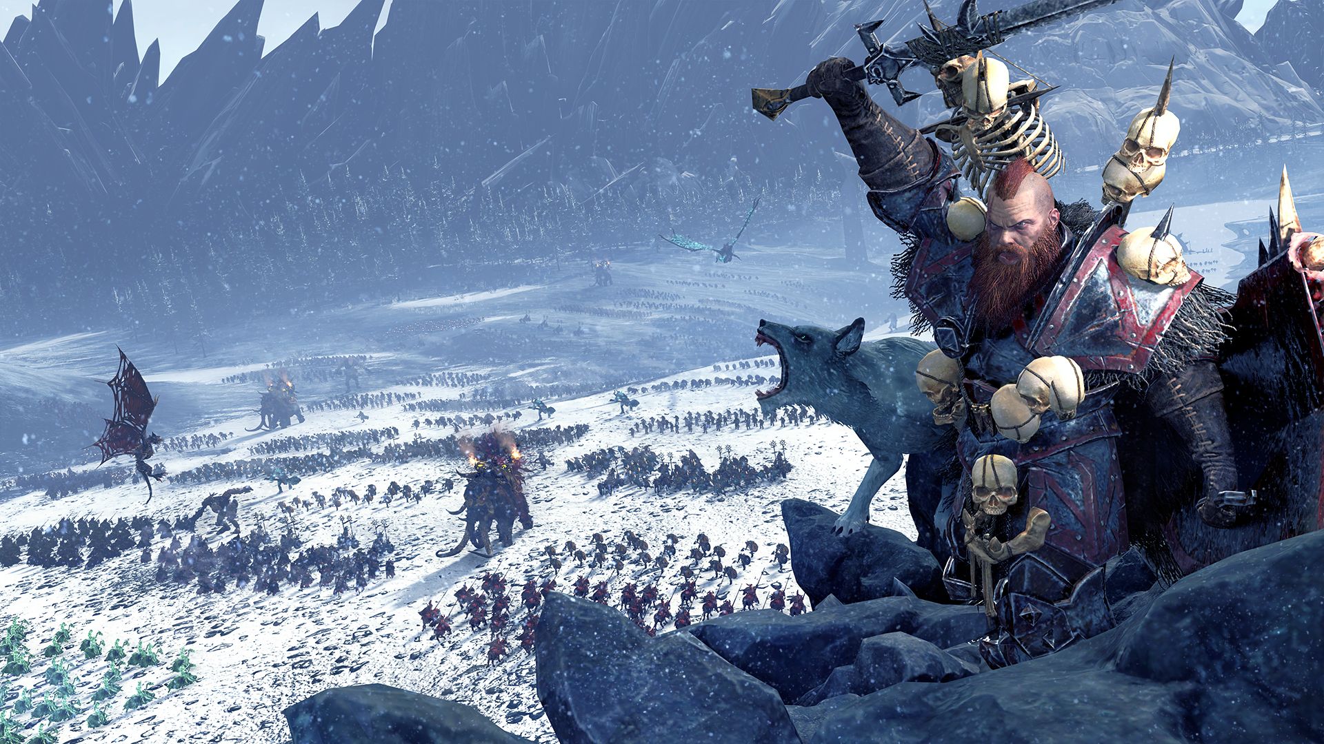 Популярні заставки і фони Norsca (Total War: Warhammer) на комп'ютер
