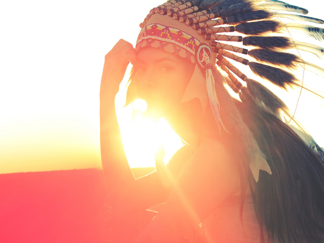 Free download wallpaper Women, Native American on your PC desktop