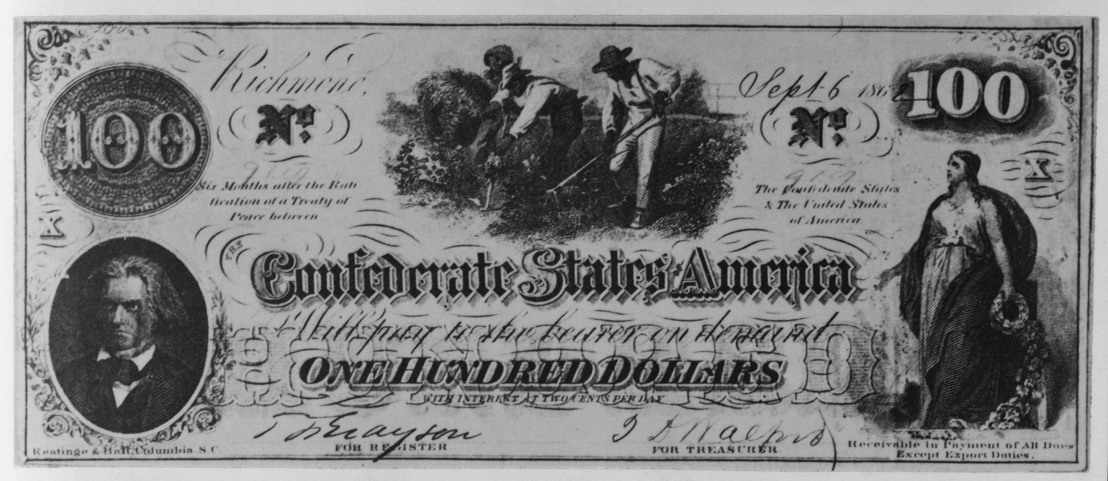 Télécharger des fonds d'écran Dollar Des États Confédérés D'amérique HD