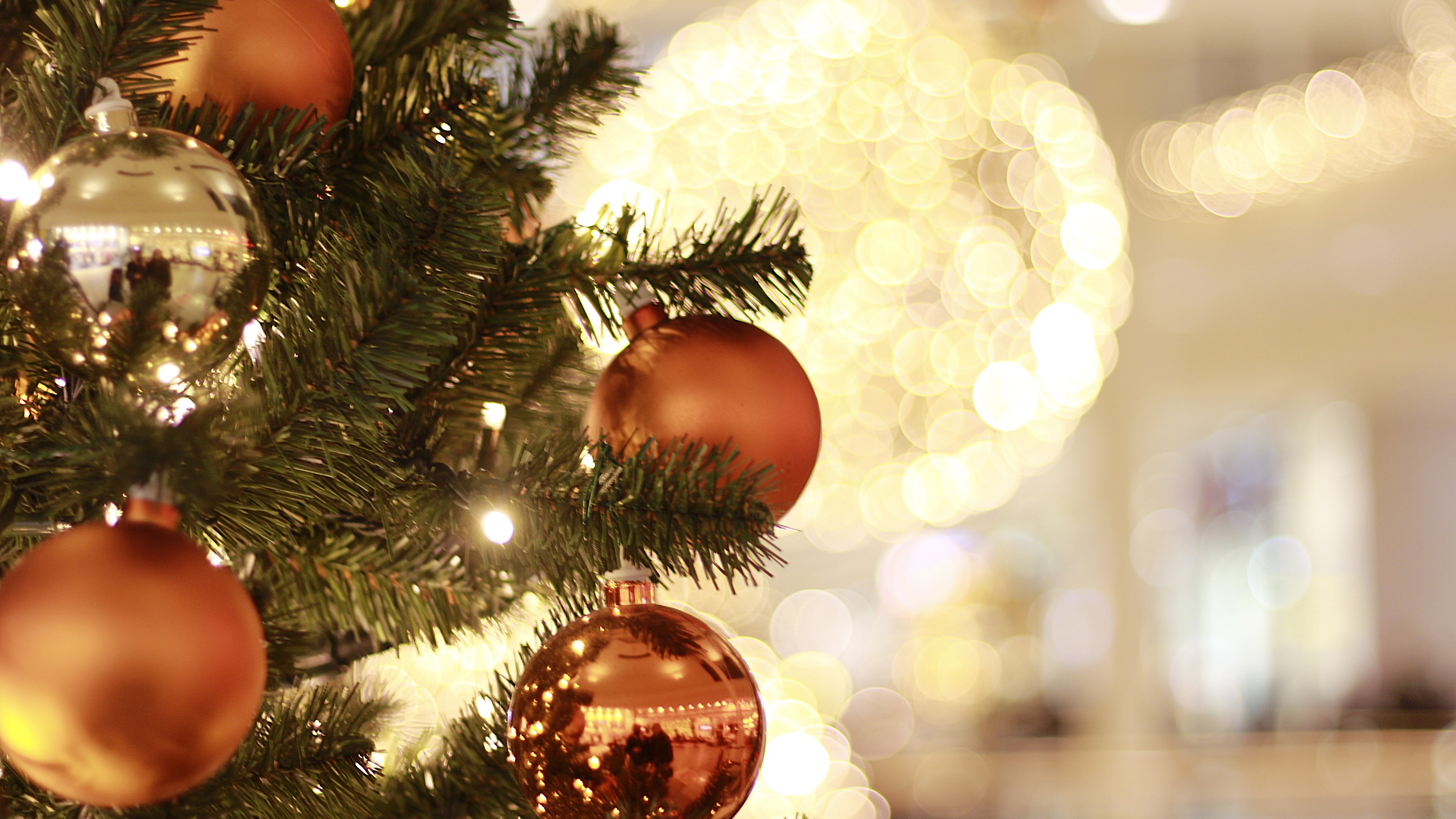holiday, christmas, bokeh, christmas ornaments, decoration, light