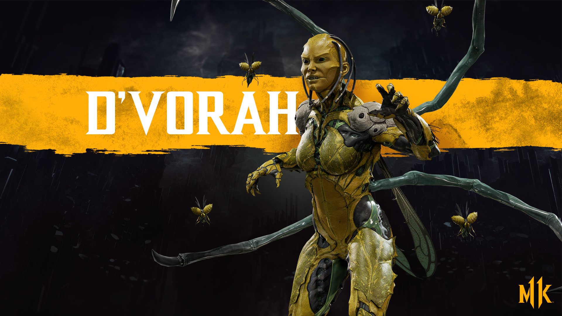 Laden Sie D’Vorah (Mortal Kombat) HD-Desktop-Hintergründe herunter
