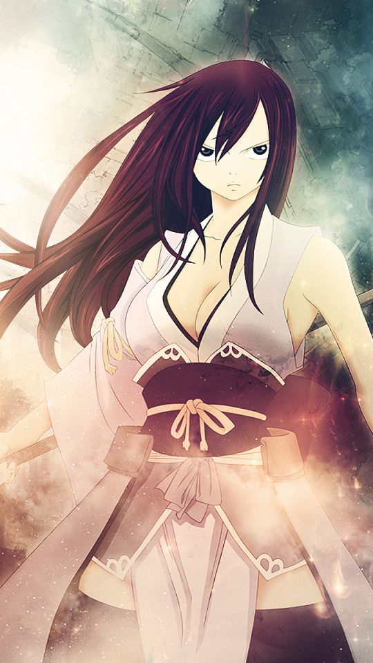 Descarga gratuita de fondo de pantalla para móvil de Fairy Tail, Animado, Erza Scarlet.