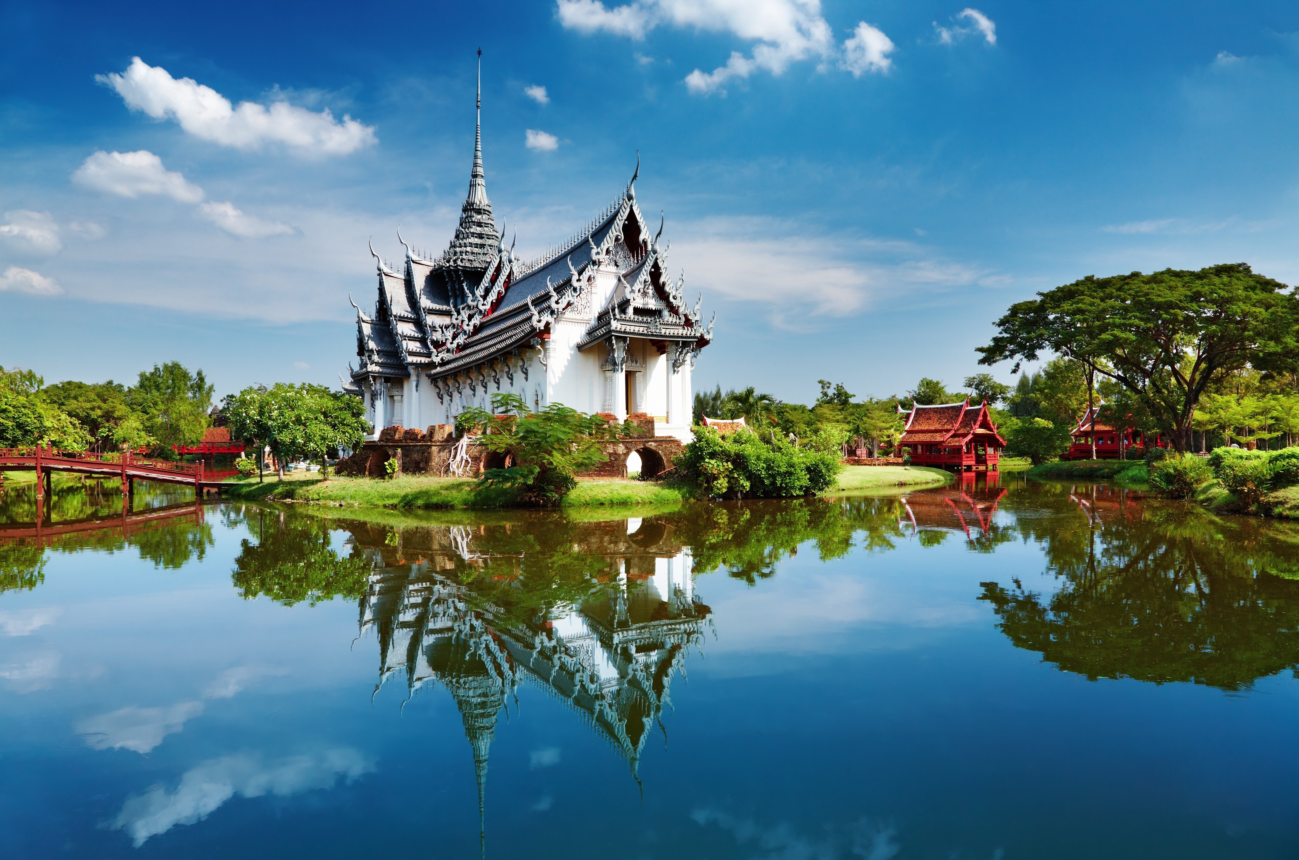 337764 скачать обои таиланд, храм, сделано человеком, дворец санпхет прасат, дворцы - заставки и картинки бесплатно