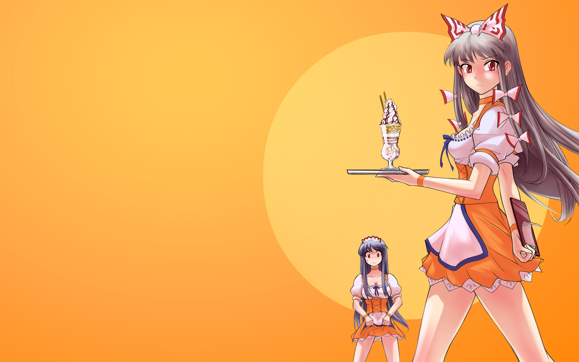 Laden Sie das Animes, Tuhu, Fujiwara No Mokou-Bild kostenlos auf Ihren PC-Desktop herunter