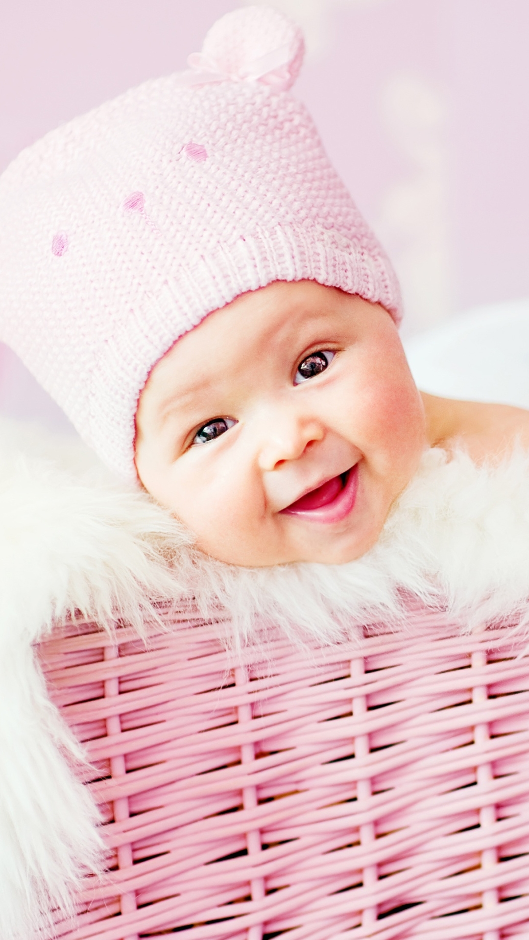 Download mobile wallpaper Pink, Child, Cute, Photography, Baby for free.