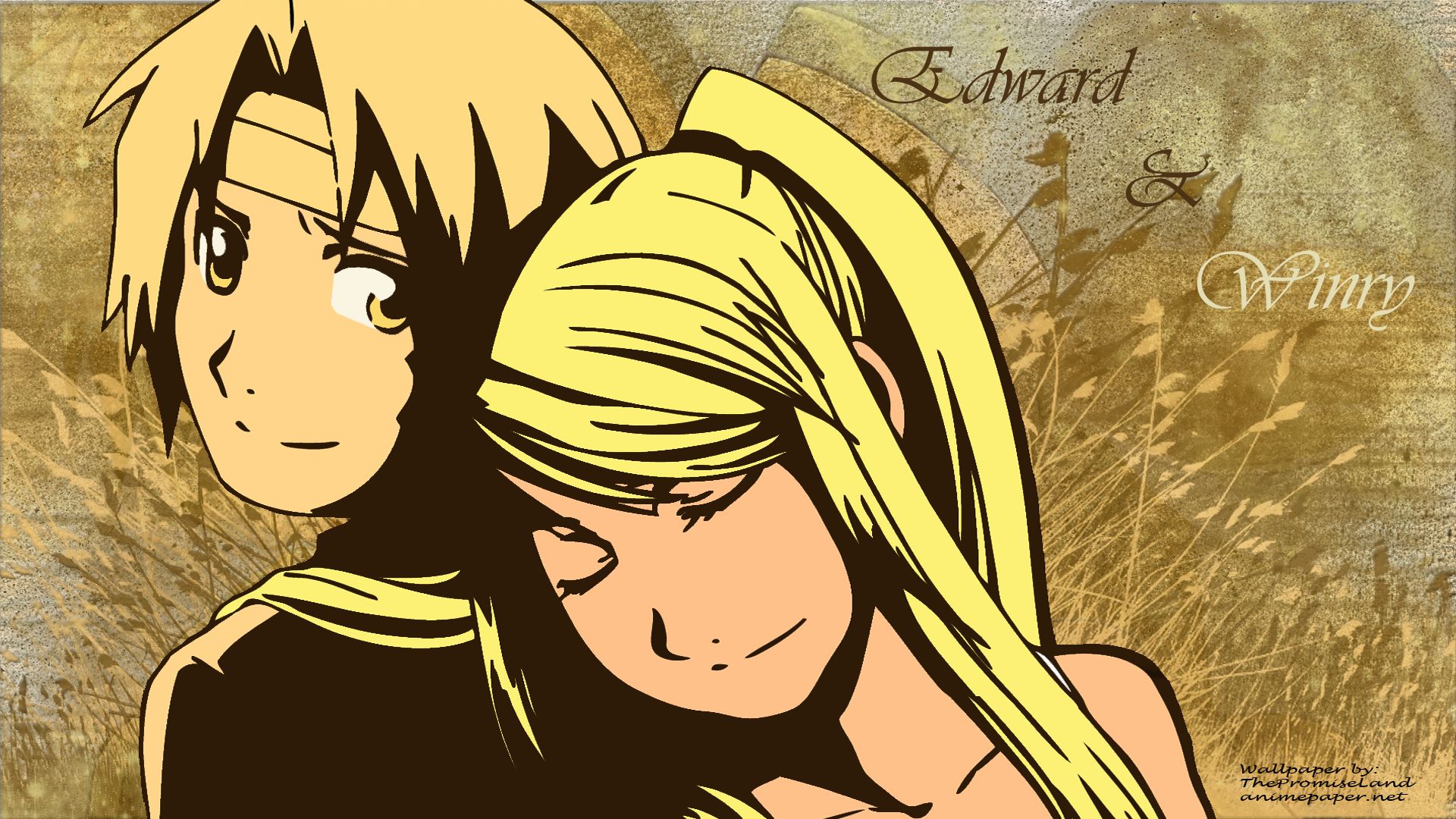 Download mobile wallpaper Anime, Fullmetal Alchemist, Edward Elric, Winry Rockbell for free.