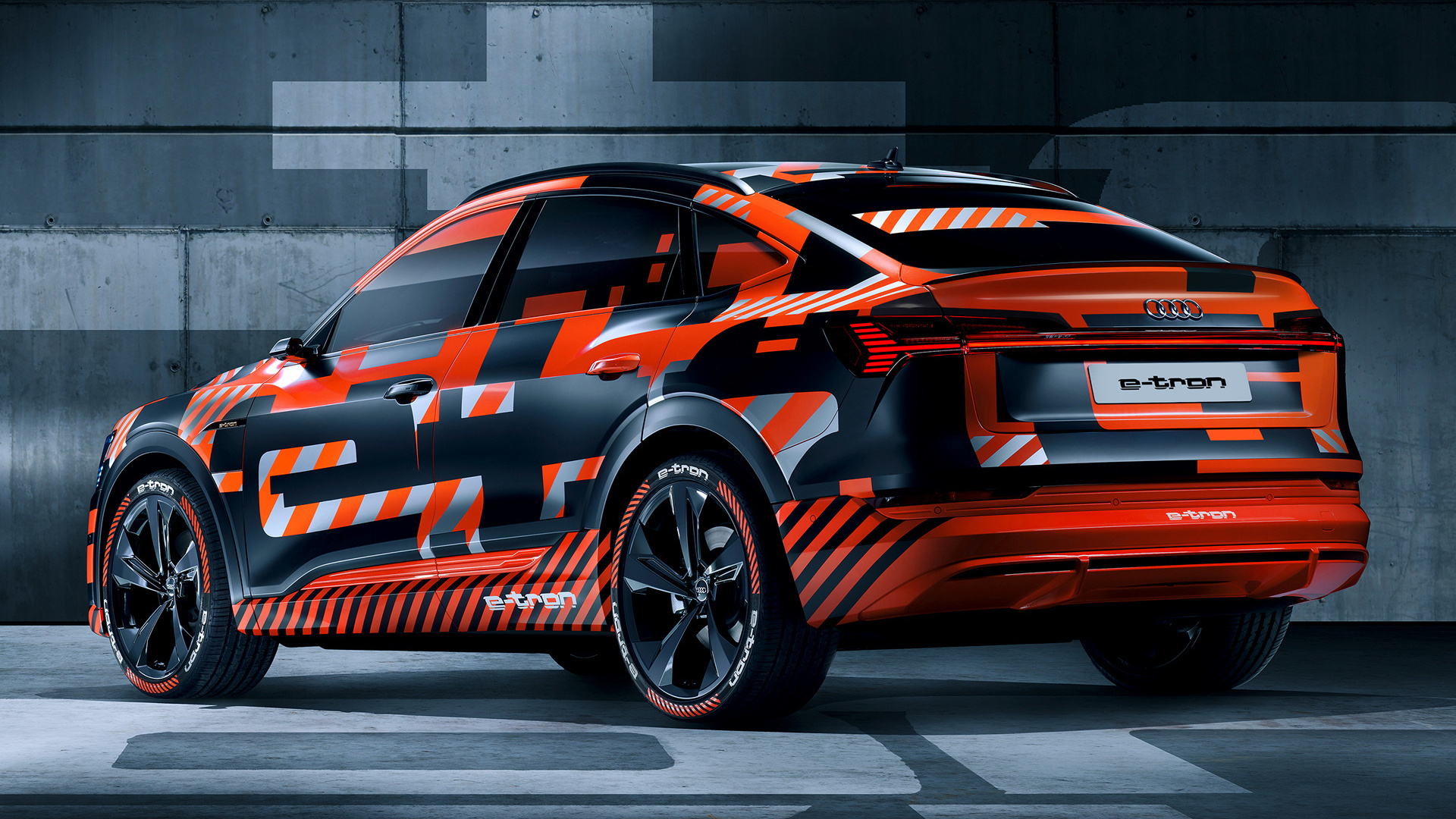 Download mobile wallpaper Audi, Car, Vehicles, Two Toned Car, Audi E Tron Sportback Prototype for free.