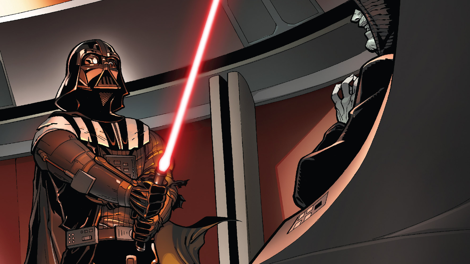 Download mobile wallpaper Star Wars, Comics, Darth Vader, Darth Sidious, Sith (Star Wars) for free.