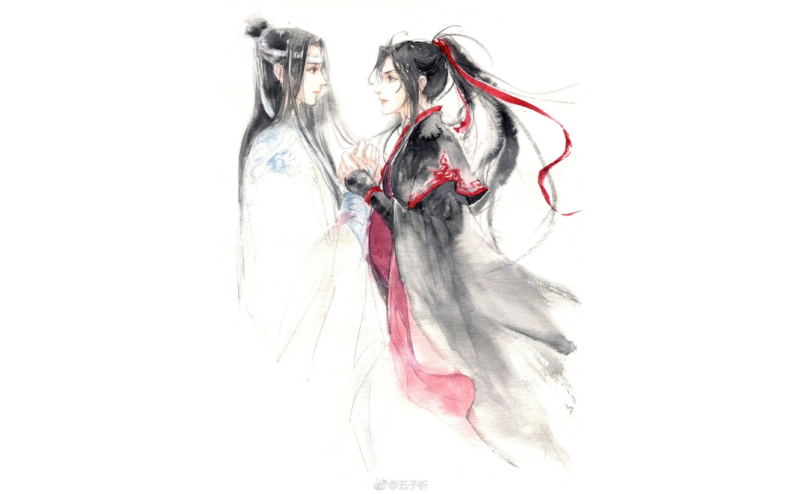 Free download wallpaper Anime, Lan Zhan, Wei Ying, Lan Wangji, Wei Wuxian, Mo Dao Zu Shi on your PC desktop