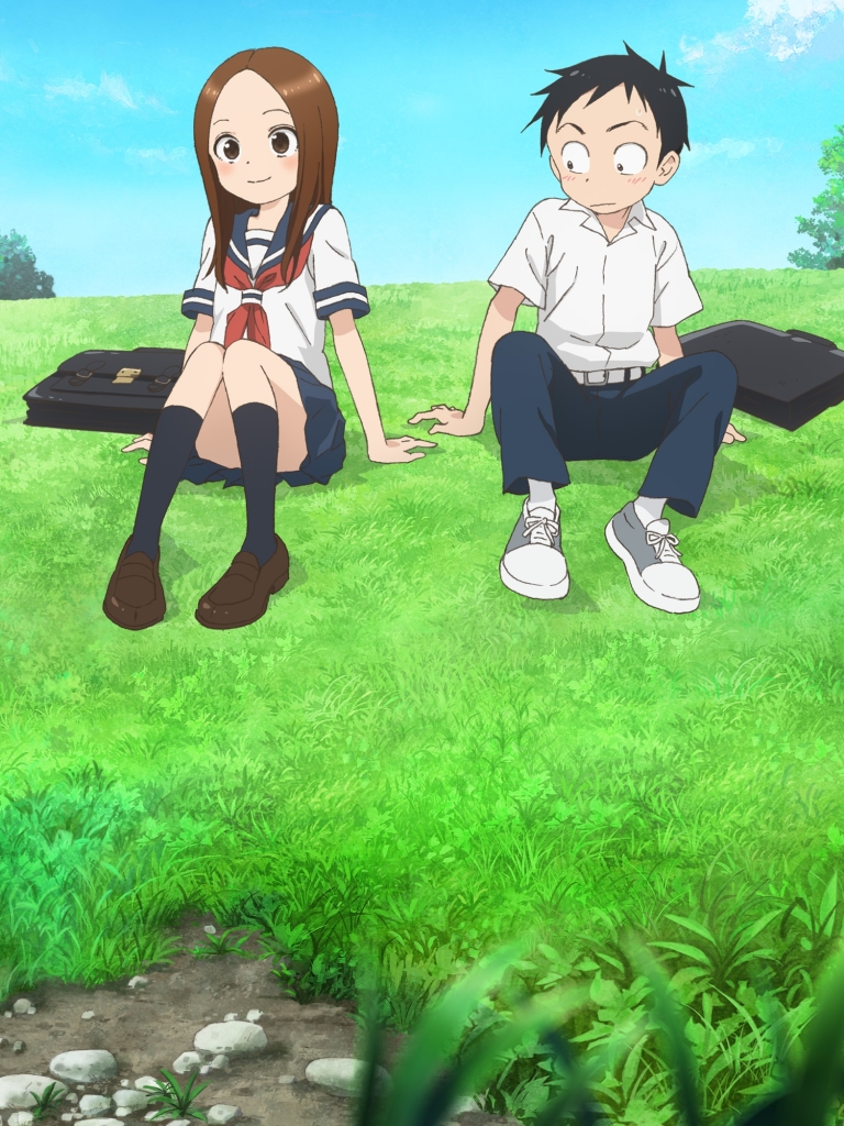Descarga gratuita de fondo de pantalla para móvil de Animado, Nishikata (Karakai Jouzu No Takagi San), Karakai Jouzu No Takagi San, Takagi (Karakai Jouzu No Takagi San).
