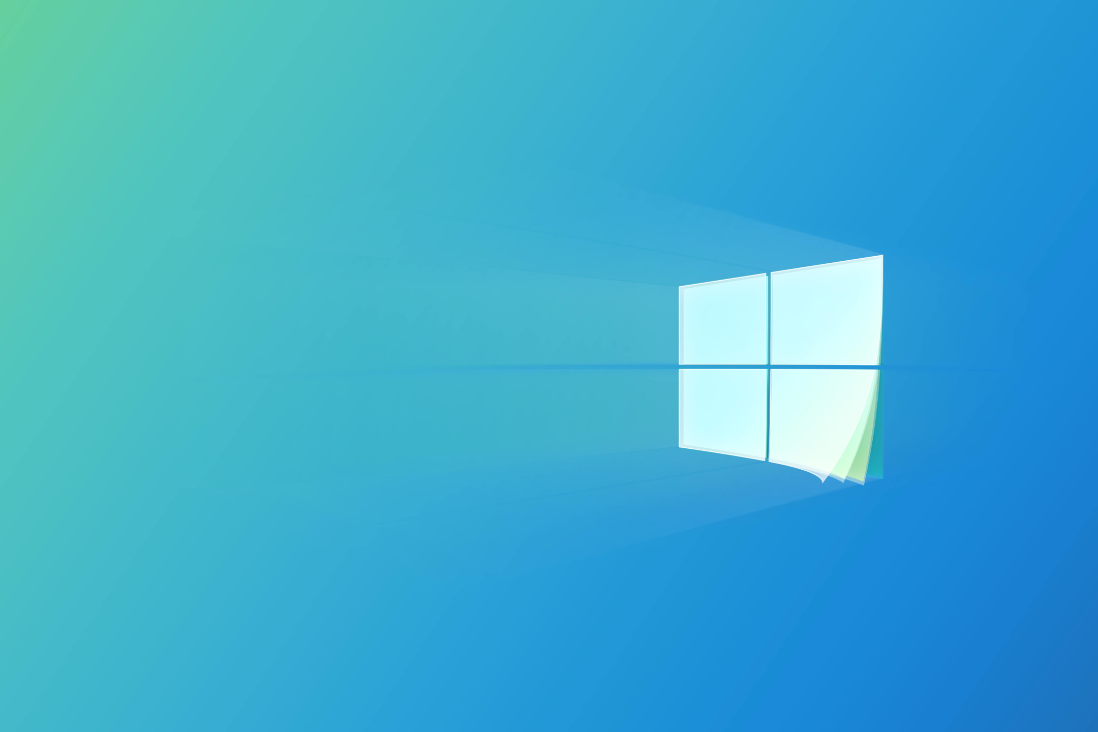 Скачать обои бесплатно Окна, Синий, Технологии, Логотип, Лого, Майкрософт, Windows 10 картинка на рабочий стол ПК