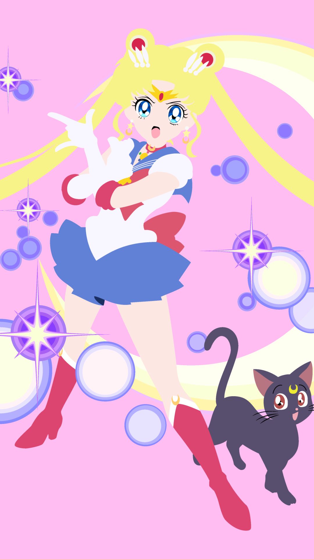 Descarga gratuita de fondo de pantalla para móvil de Animado, Sailor Moon Sailor Stars, Luna (Marinero Luna).
