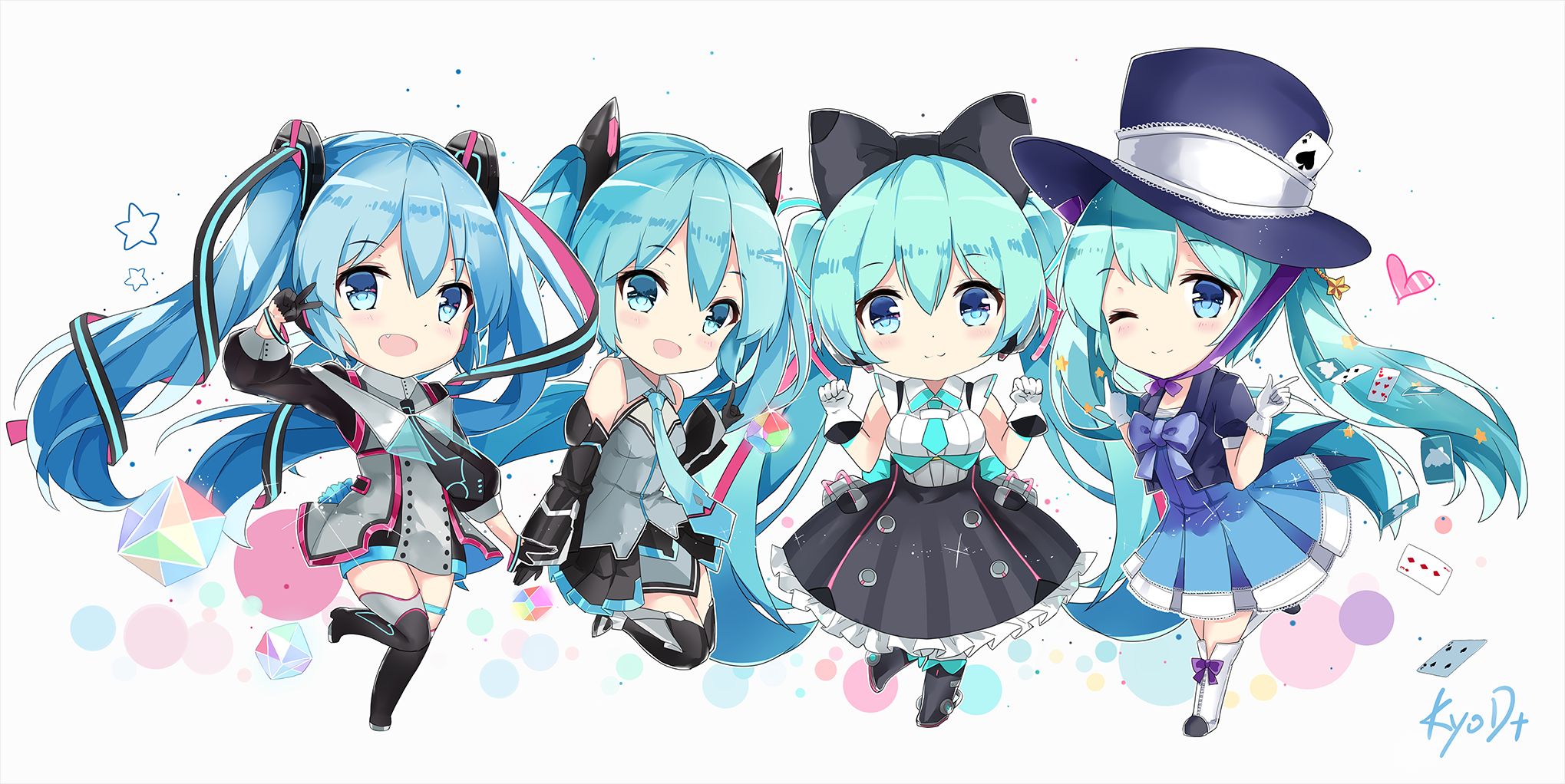 無料モバイル壁紙ボーカロイド, 初音ミク, アニメをダウンロードします。