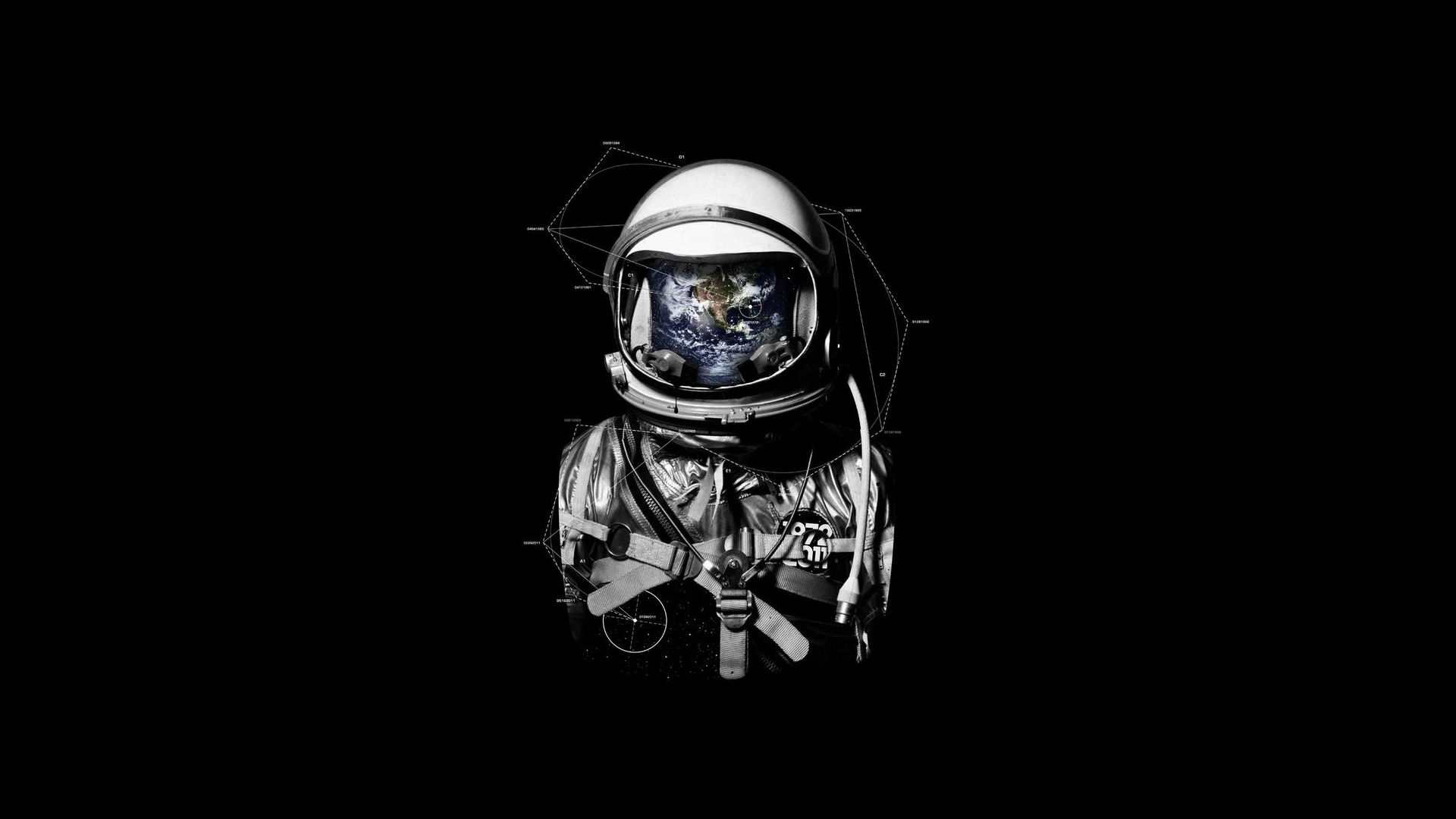 253423 скачать обои астронавт, научная фантастика - заставки и картинки бесплатно