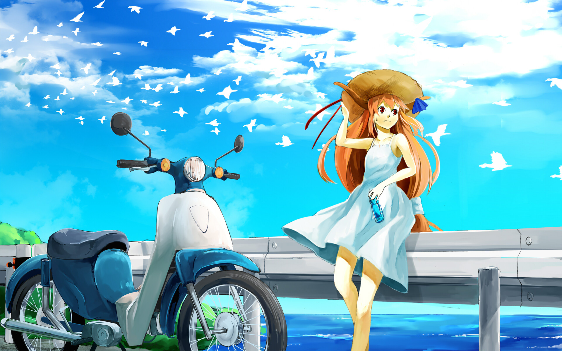 Download mobile wallpaper Anime, Touhou, Suika Ibuki for free.