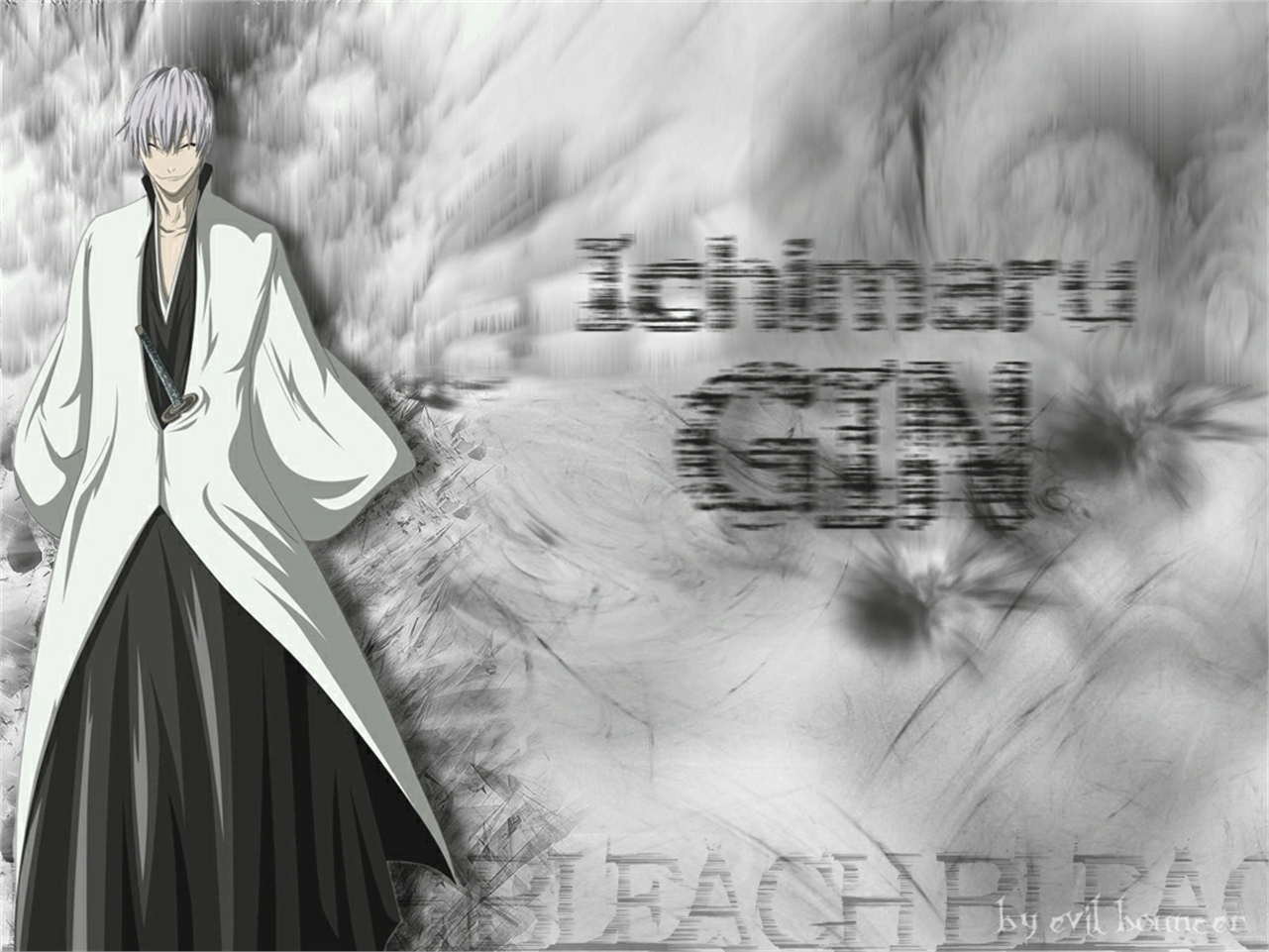 Téléchargez gratuitement l'image Bleach, Animé, Gin Ichimaru sur le bureau de votre PC