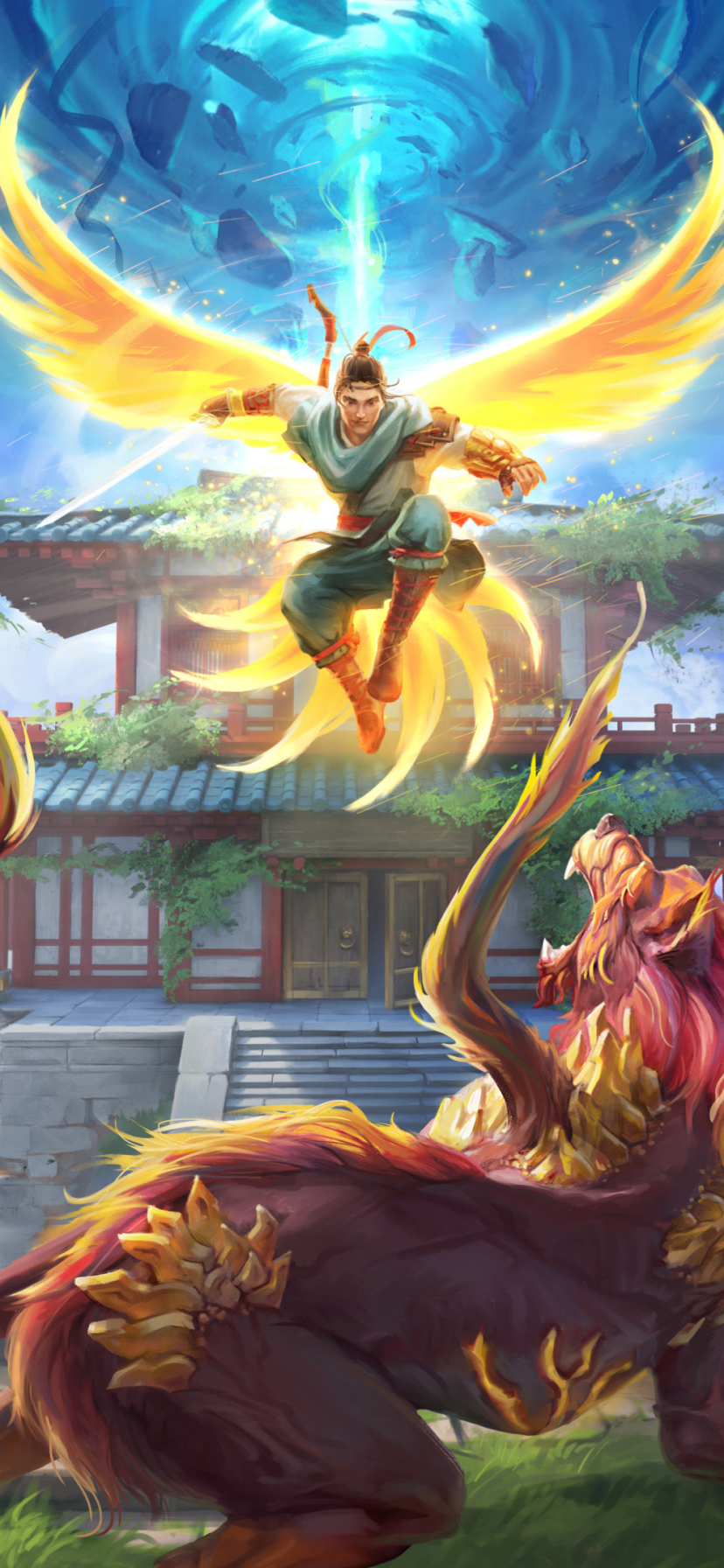 Download mobile wallpaper Video Game, Immortals Fenyx Rising for free.