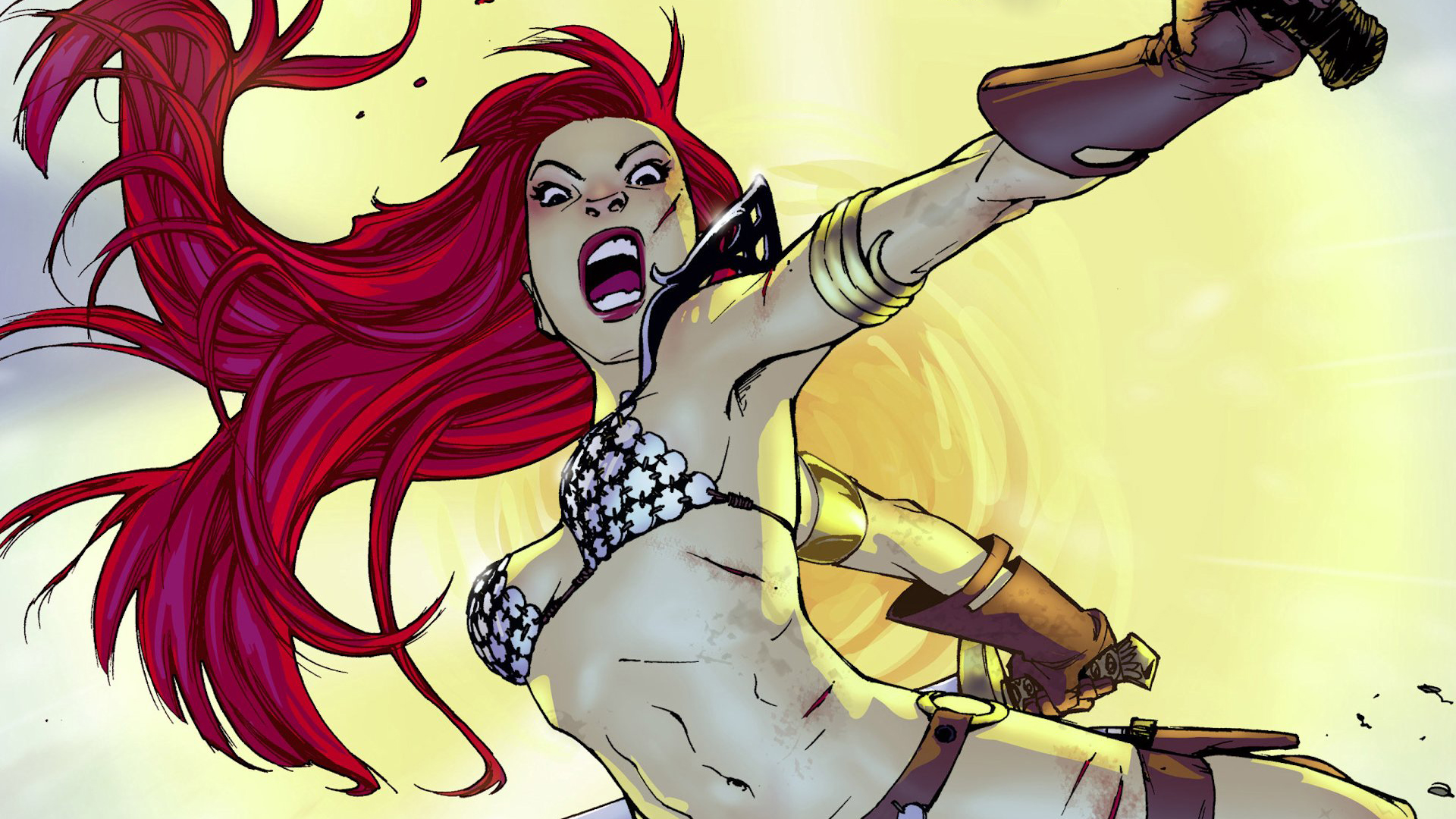 Download mobile wallpaper Comics, Red Sonja for free.