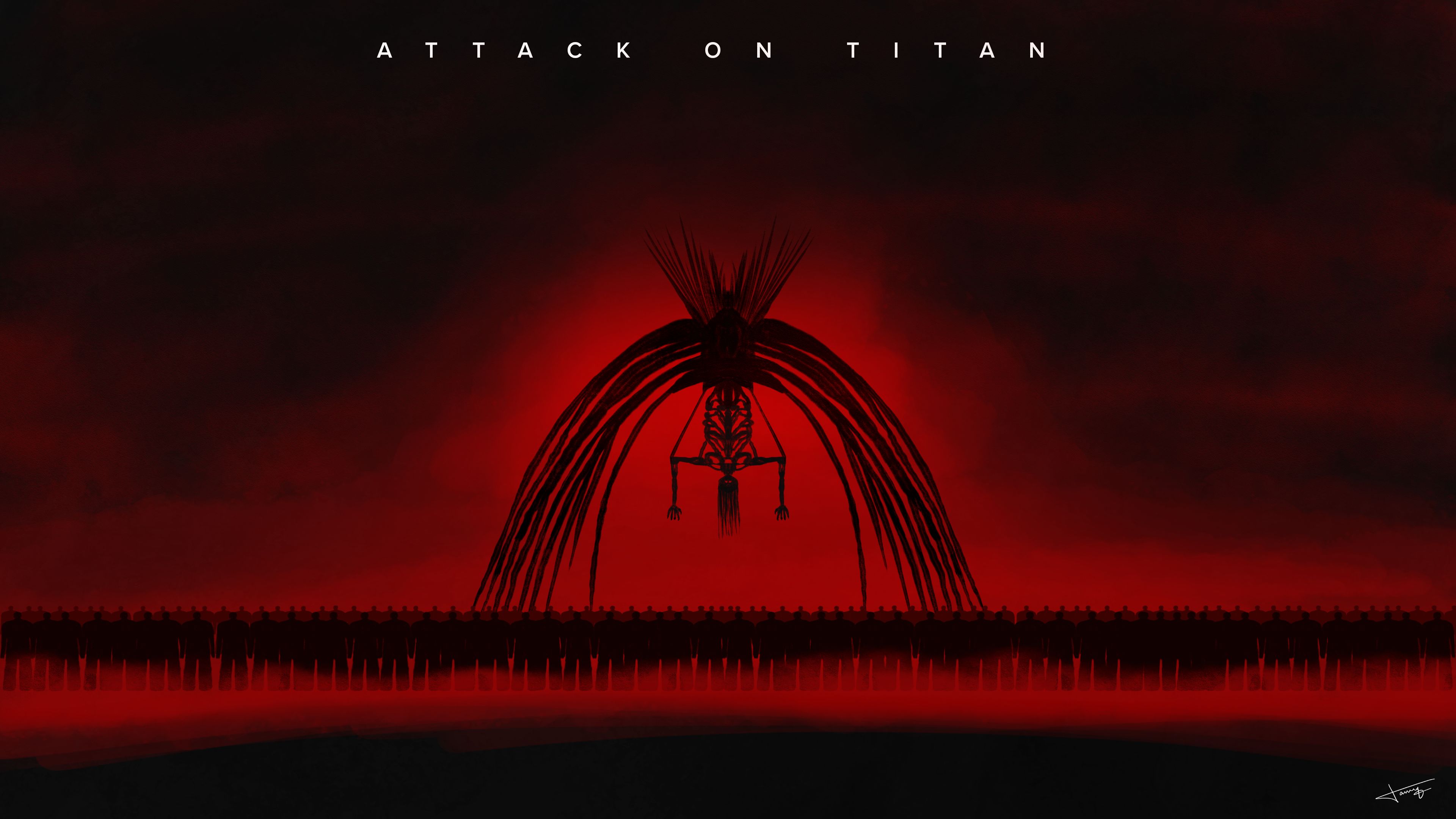 518240 завантажити картинку the rumbling (attack on titan), аніме, атака титанів, засновник титану - шпалери і заставки безкоштовно