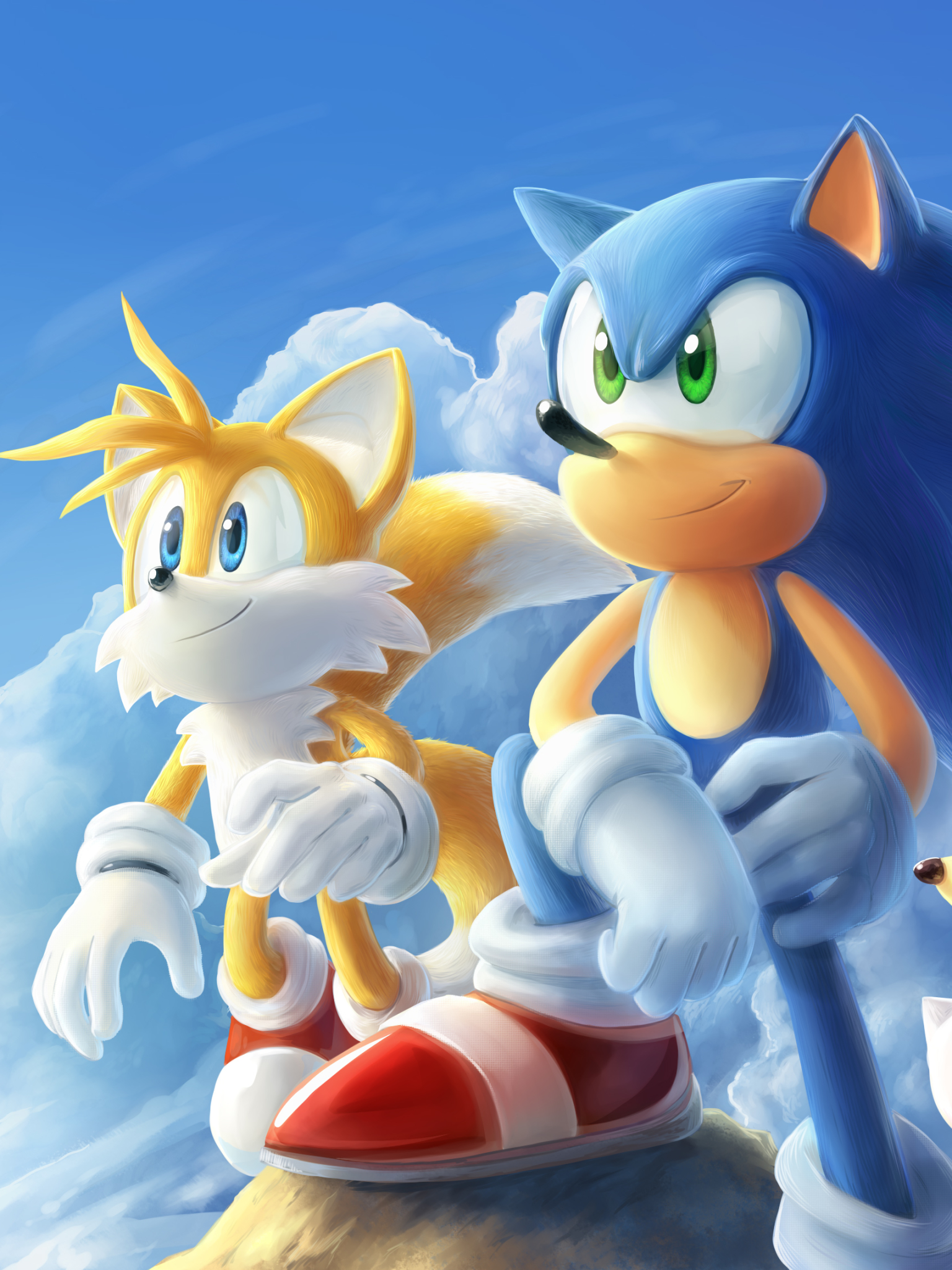 Descarga gratuita de fondo de pantalla para móvil de Videojuego, Sonic The Hedgehog, Miles 'tails' Prower, Sonic.