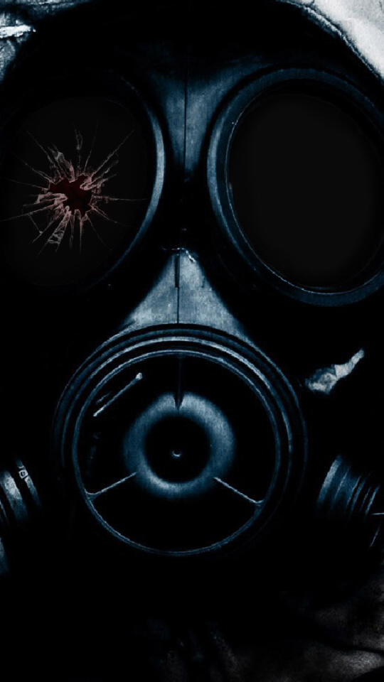 Download mobile wallpaper Dark, Mask, Gas Mask, Anarchy for free.