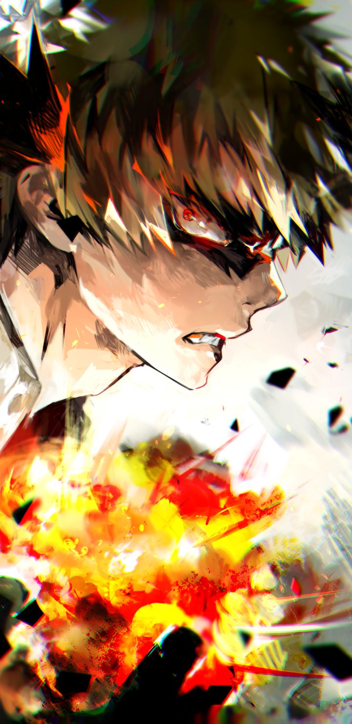 Baixar papel de parede para celular de Anime, Katsuki Bakugou, Minha Academia De Heróis gratuito.