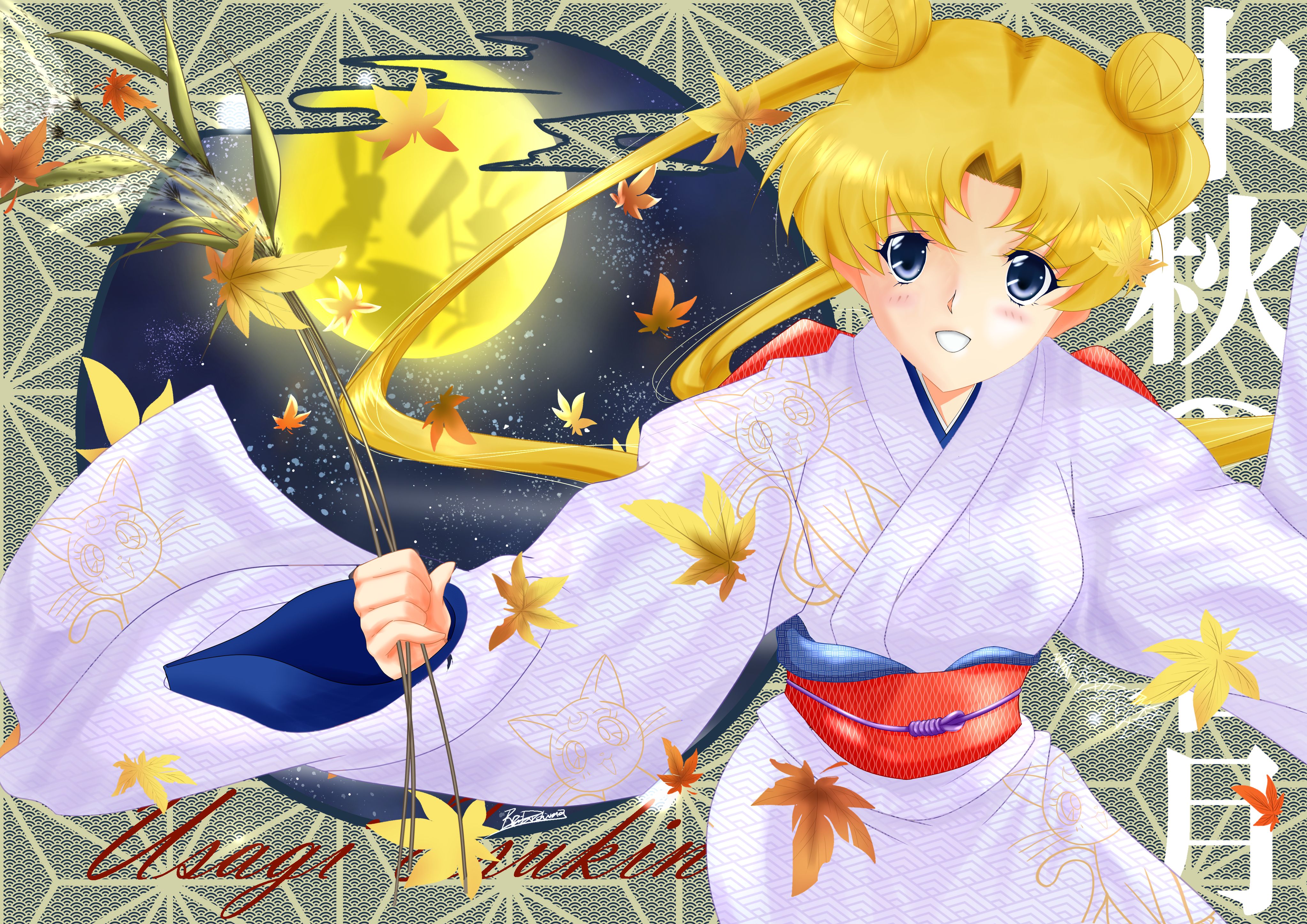 Laden Sie das Animes, Sailor Moon Das Mädchen Mit Den Zauberkräften, Usagi Tsukino-Bild kostenlos auf Ihren PC-Desktop herunter