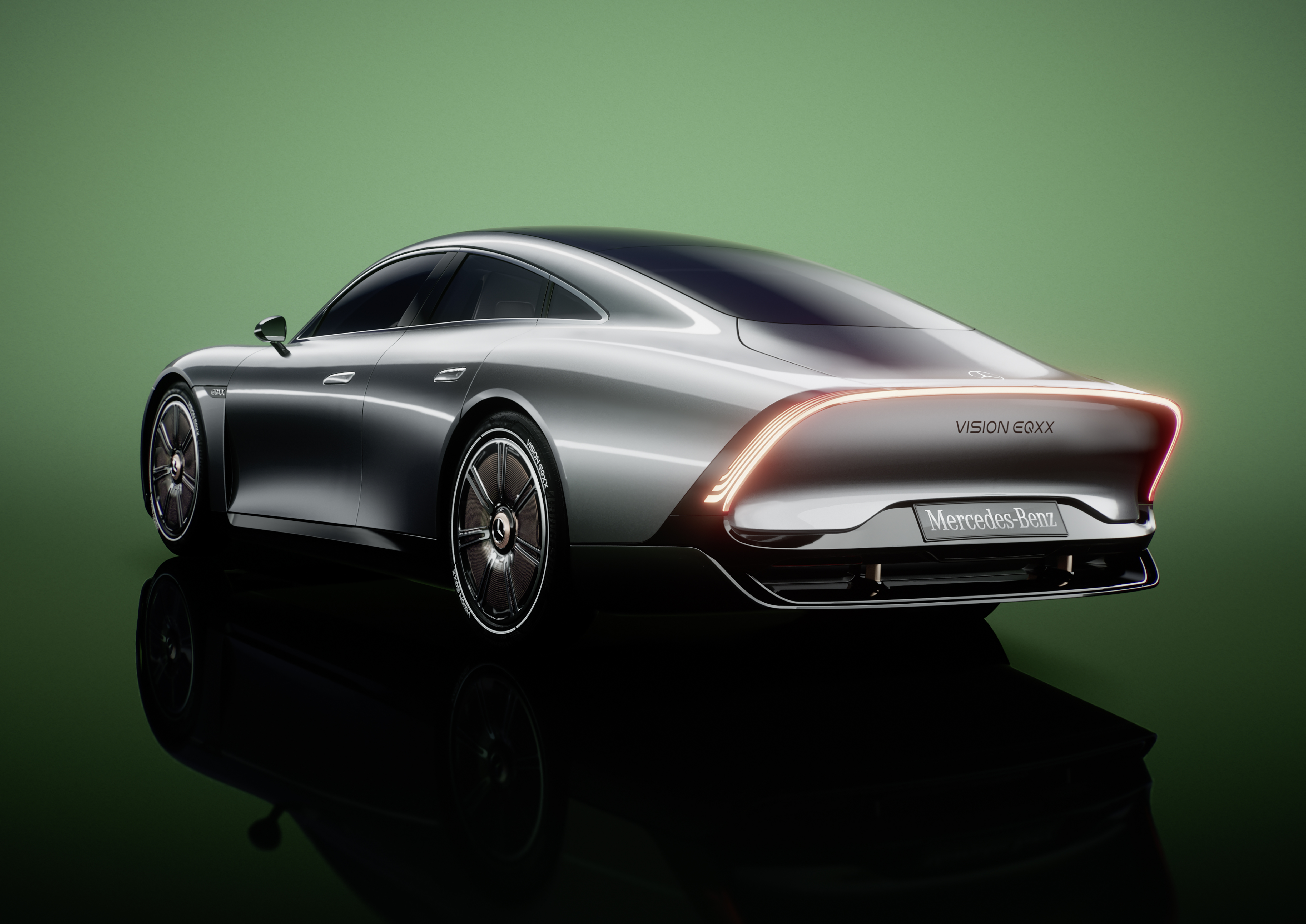 Download mobile wallpaper Mercedes Benz, Electric Car, Vehicles, Silver Car, Mercedes Benz Vision Eqxx for free.