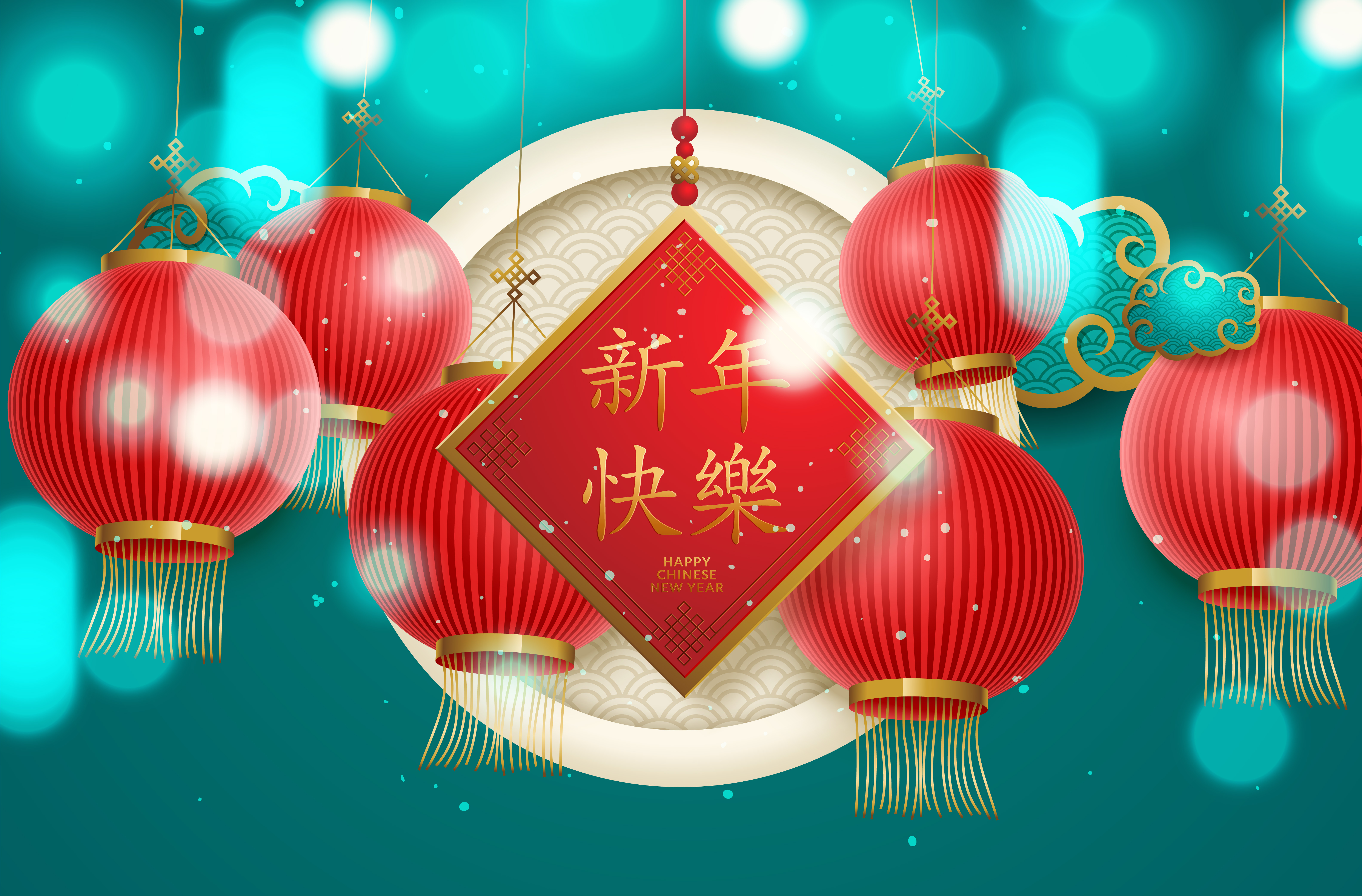 Free download wallpaper Holiday, Chinese New Year on your PC desktop