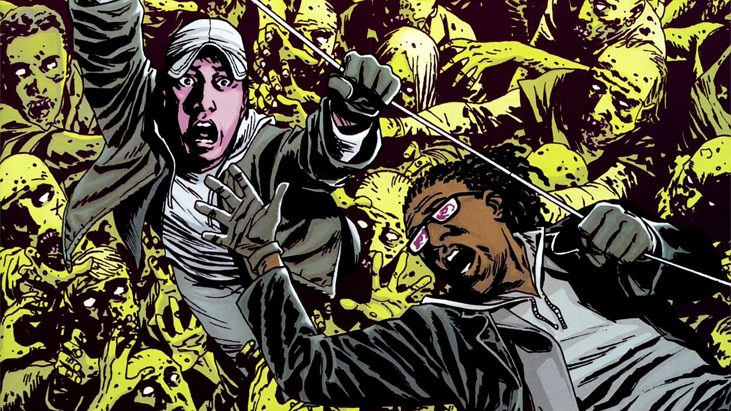 Laden Sie das Comics, The Walking Dead-Bild kostenlos auf Ihren PC-Desktop herunter