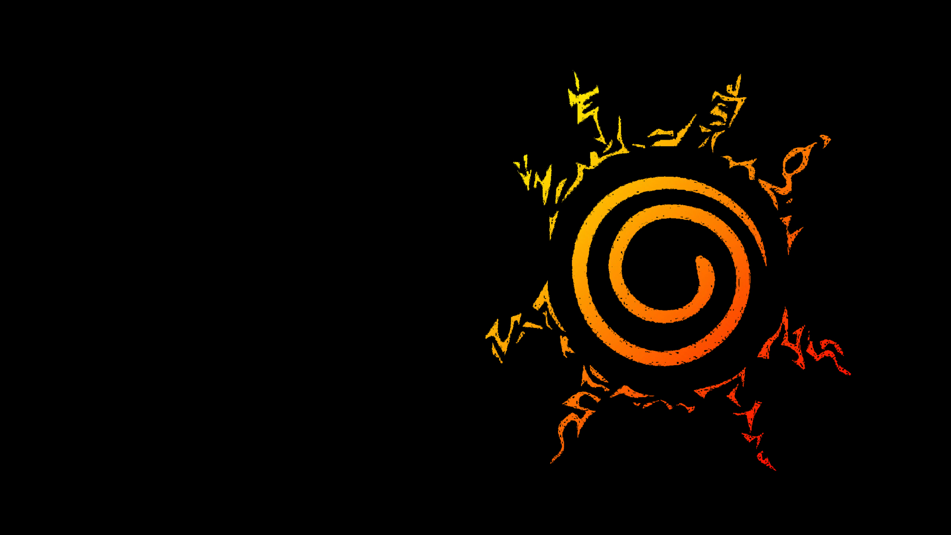 Téléchargez gratuitement l'image Naruto, Animé, Couleur Orange), Style De Scellement Des Huit Trigrammes sur le bureau de votre PC