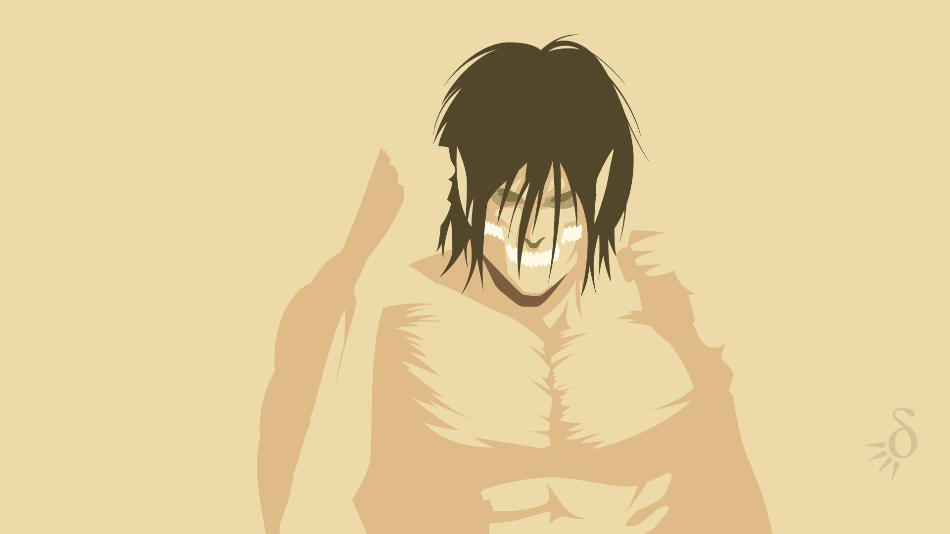 Handy-Wallpaper Eren Jäger, Attack On Titan, Animes kostenlos herunterladen.