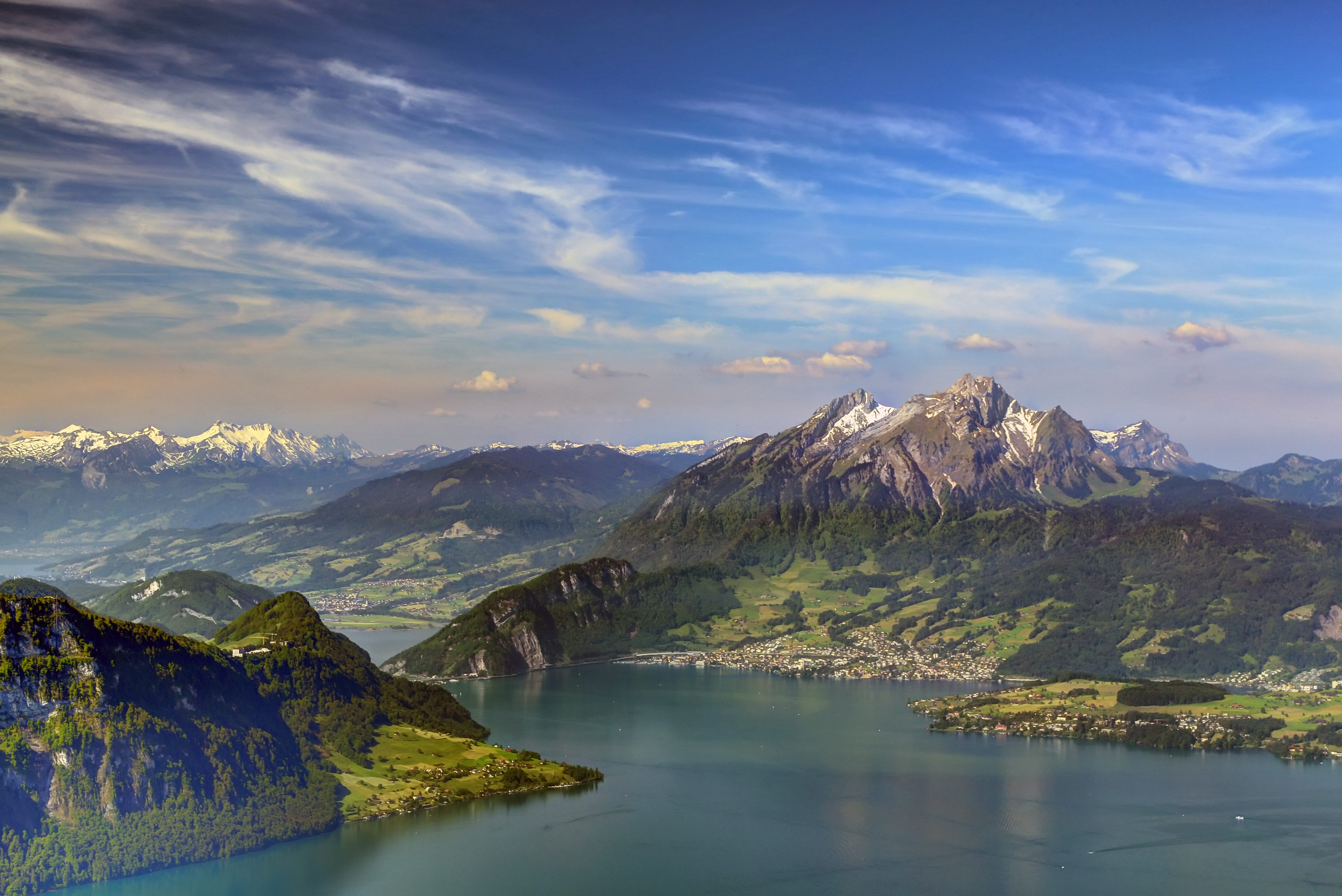 356418 завантажити шпалери гори, земля, гора пілатус, пейзаж, люцерна, гора, небо, швейцарія - заставки і картинки безкоштовно