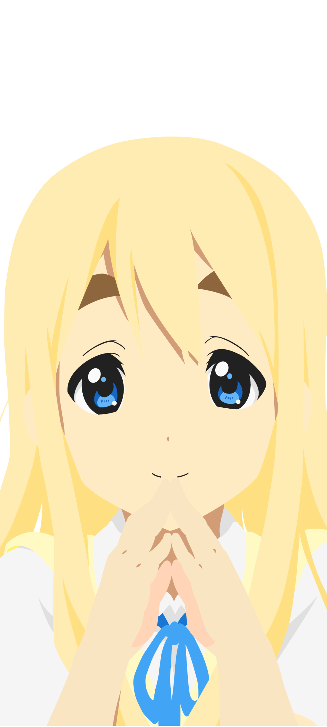 Handy-Wallpaper Blond, Gesicht, Blaue Augen, Blondinen, Animes, K On!, Tsumugi Kotobuki kostenlos herunterladen.