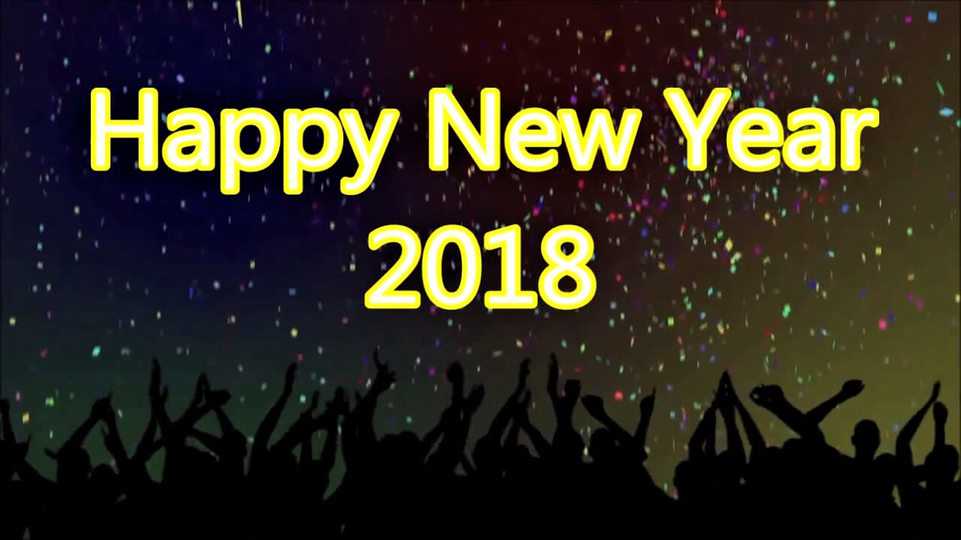 Download mobile wallpaper New Year, Holiday, Happy New Year, New Year 2018 for free.