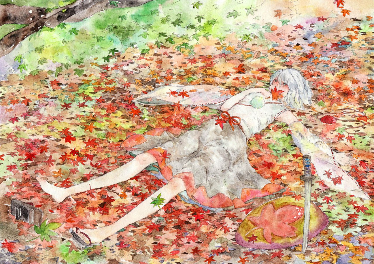 Handy-Wallpaper Animes, Tuhu, Momiji Inubashiri kostenlos herunterladen.