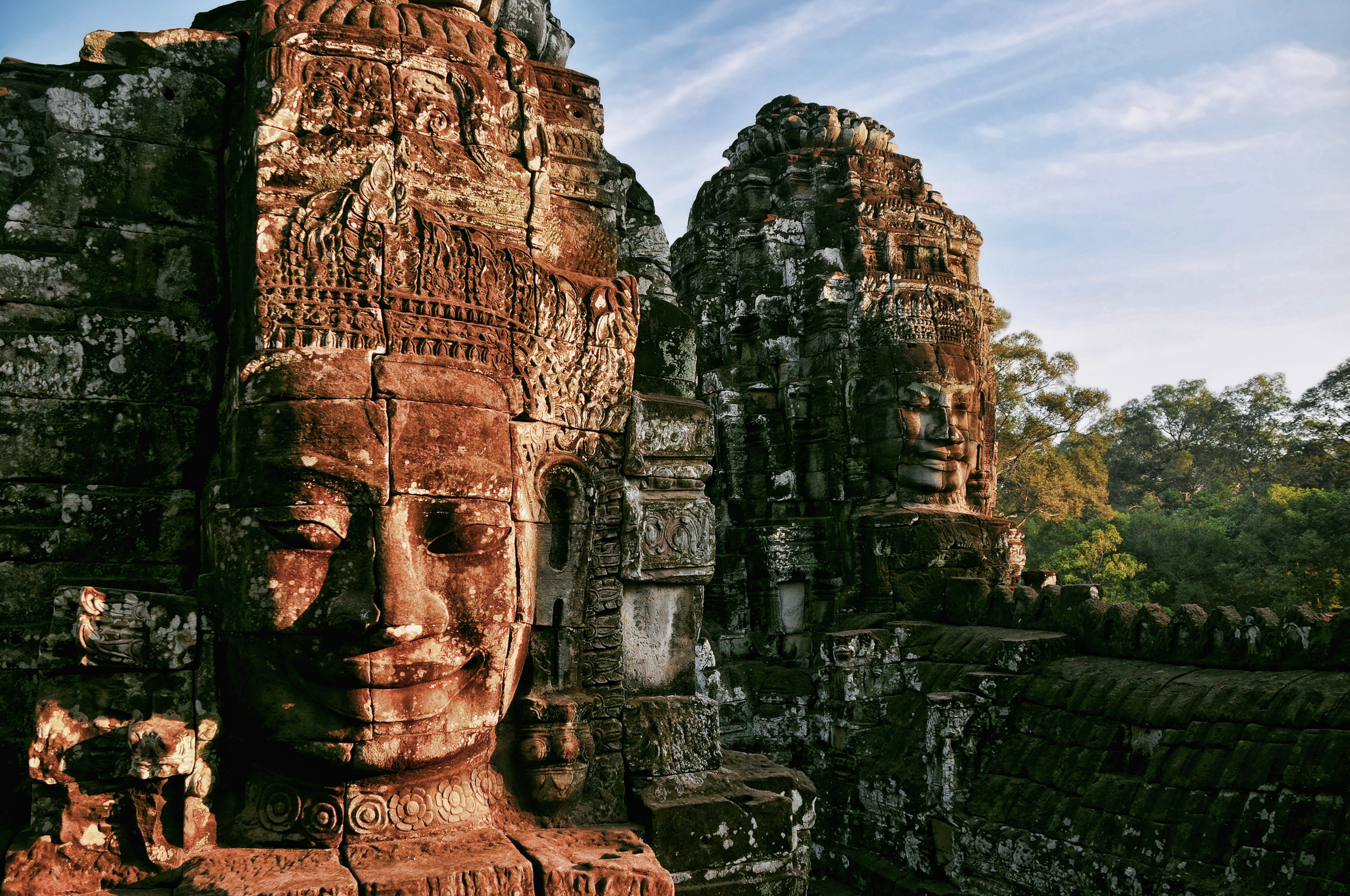 1475584 télécharger l'image angkor thom, religieux, site archéologique, bouddha, inde - fonds d'écran et économiseurs d'écran gratuits