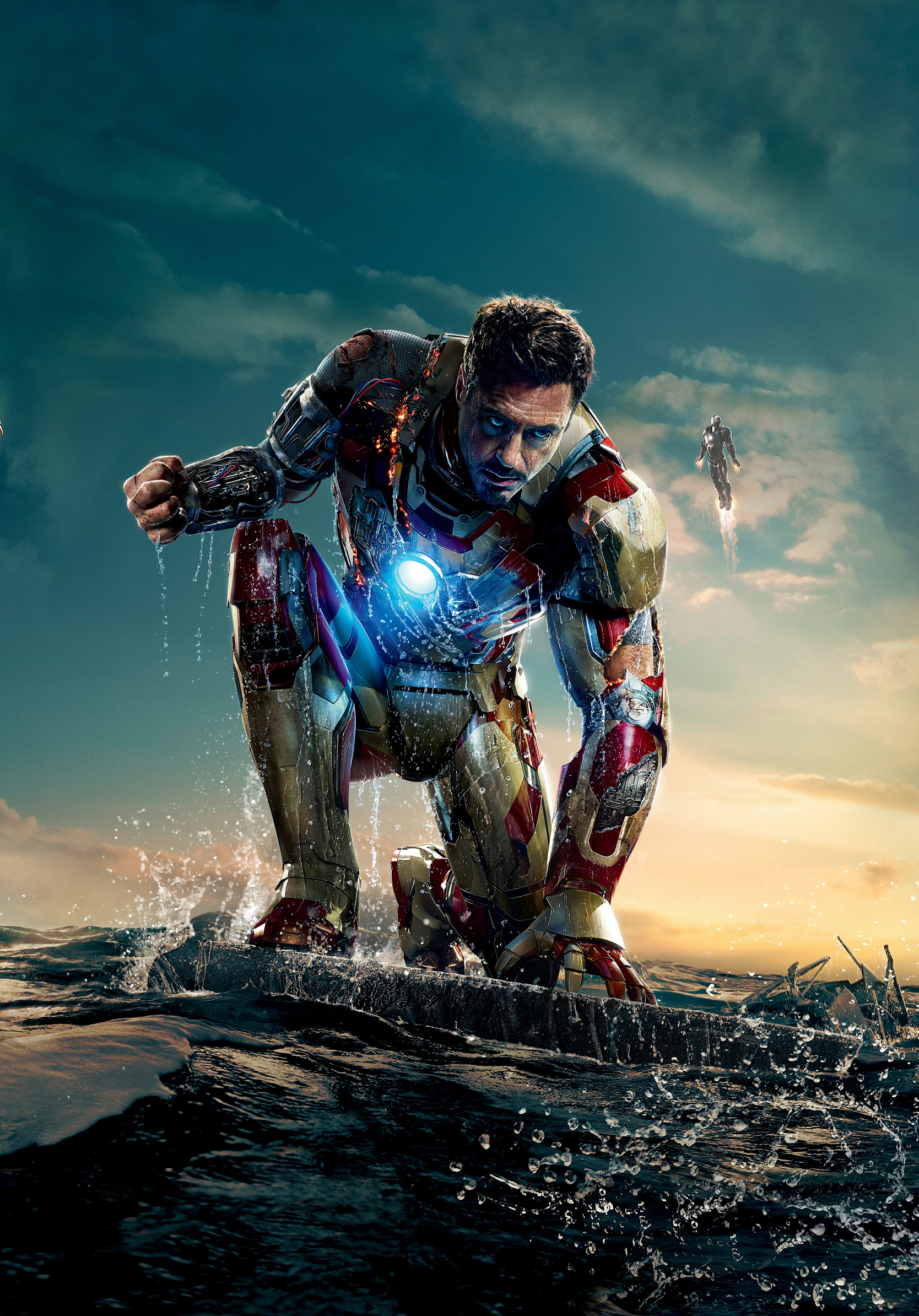 Laden Sie das Iron Man, Robert Downey Jr, Filme, Ironman, Rächer, Tony Stark, Iron Man 3-Bild kostenlos auf Ihren PC-Desktop herunter