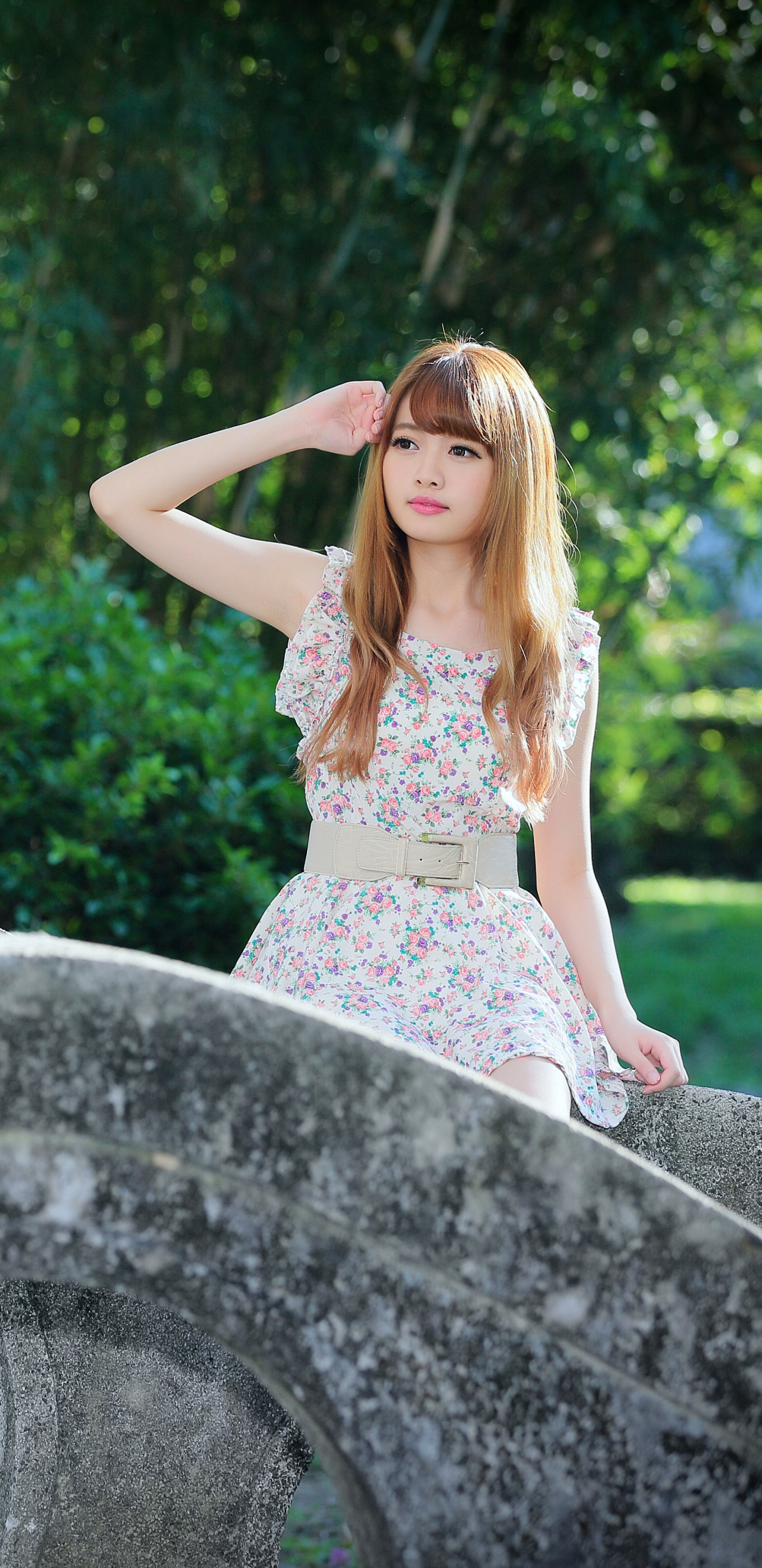 Download mobile wallpaper Dress, Model, Women, Asian, Taiwanese, Cubie Wang for free.