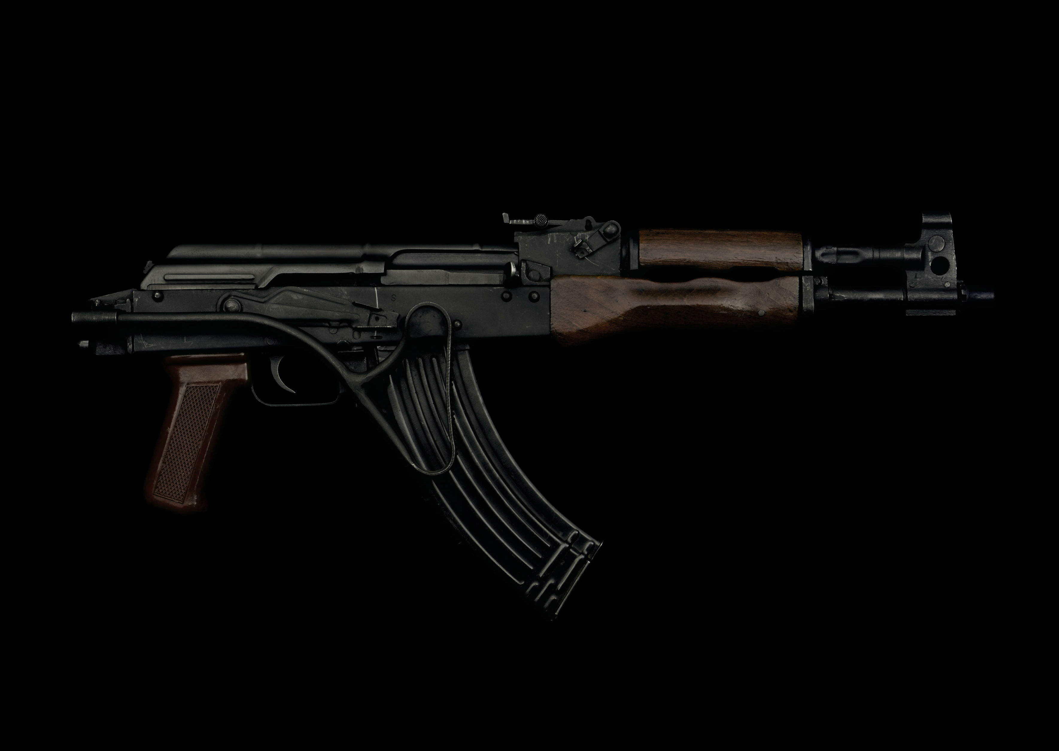 Download mobile wallpaper Weapons, Akm Assault Rifle for free.