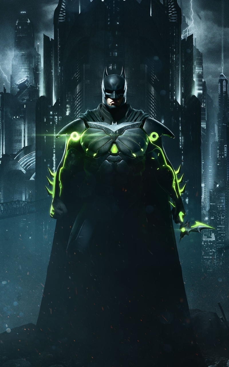 Handy-Wallpaper Batman, Computerspiele, Injustice 2, Injustice kostenlos herunterladen.