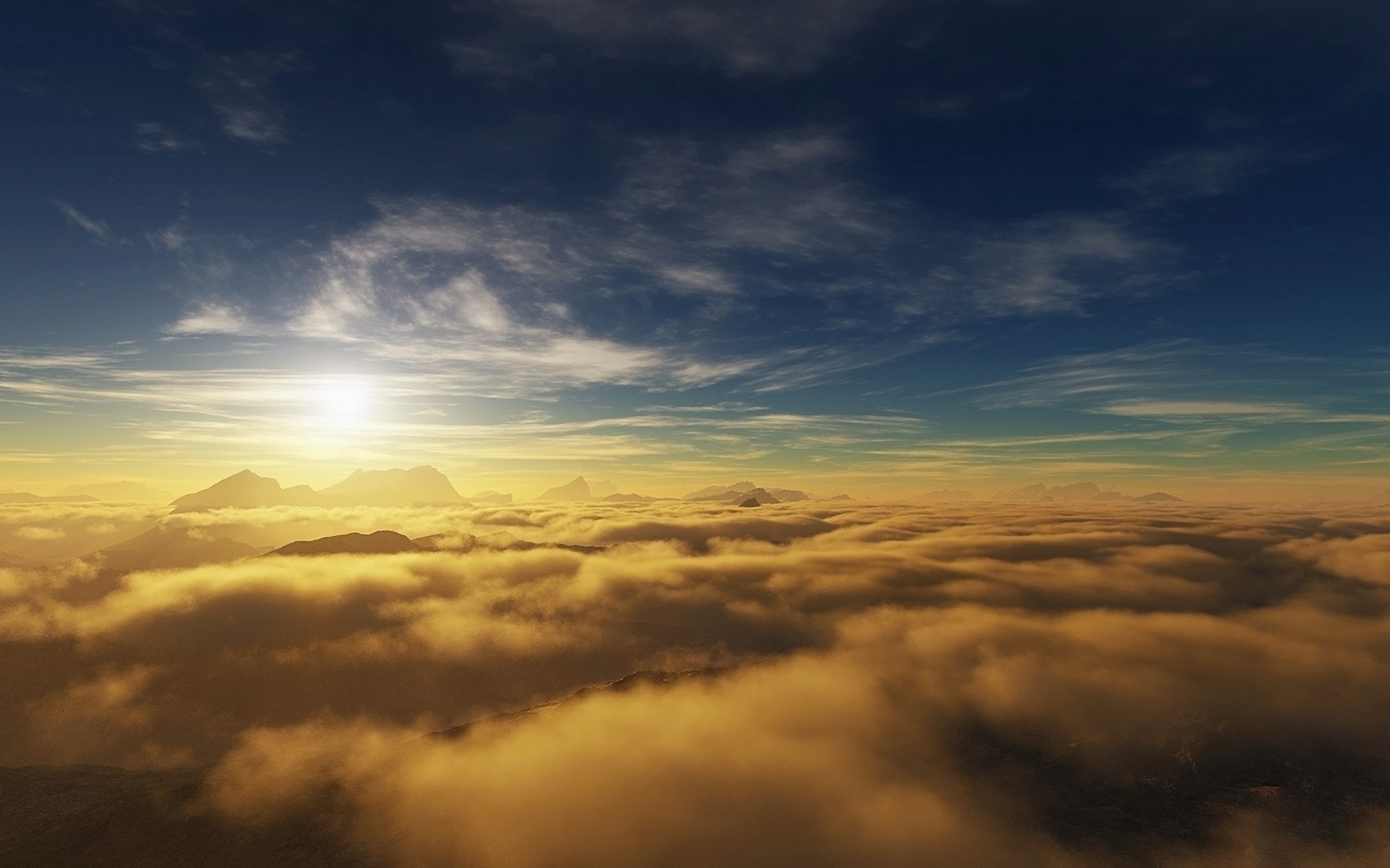 Laden Sie das Landschaft, Sky, Sun-Bild kostenlos auf Ihren PC-Desktop herunter