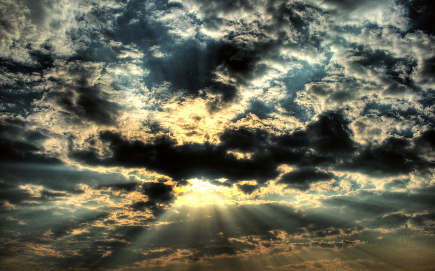 Laden Sie das Landschaft, Sky, Sun, Clouds-Bild kostenlos auf Ihren PC-Desktop herunter