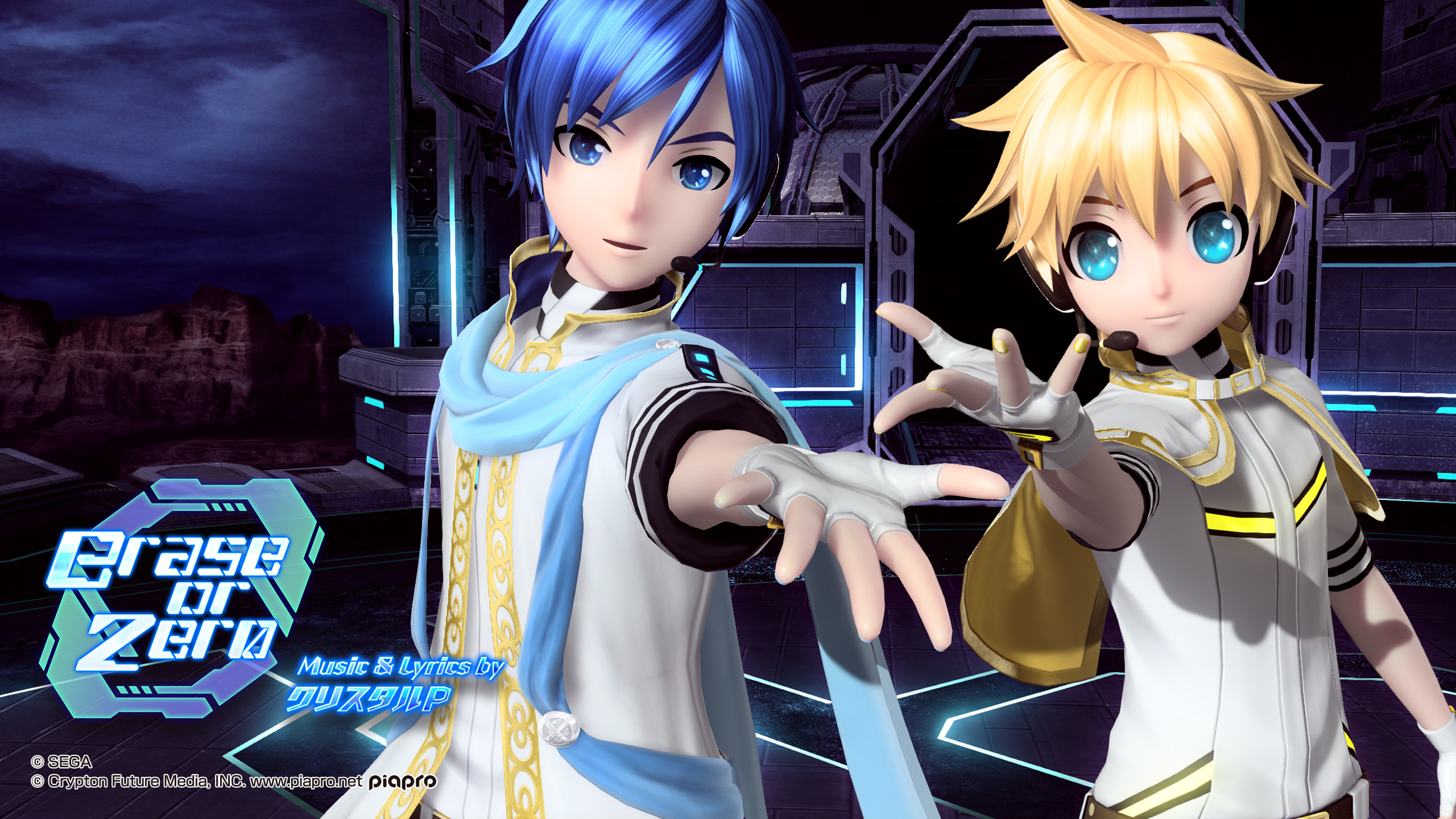 Download mobile wallpaper Anime, Vocaloid, Kaito (Vocaloid), Len Kagamine, Project Diva for free.